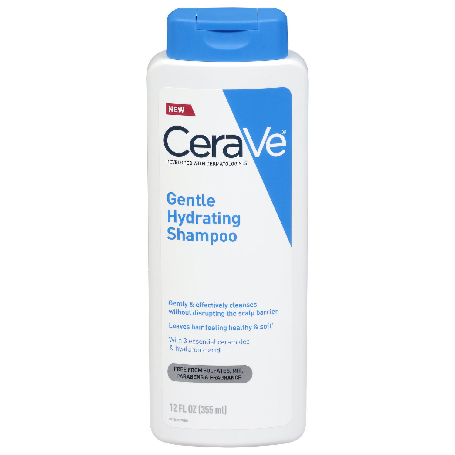 CeraVe Shampoo, Hydrating, Gentle - 12 Fluid Ounce - Super 1 Foods
