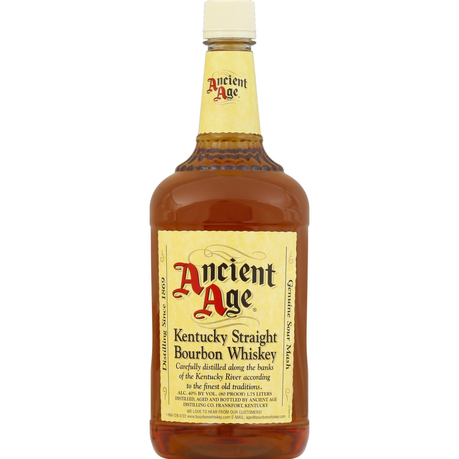Ancient Age Whiskey, Kentucky Straight Bourbon - 1.75 Liter