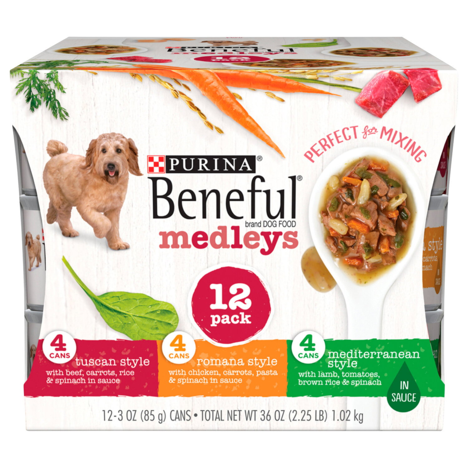 Beneful Dog Food, In Sauce, 12 Pack - 12 Each Image 1 of 2