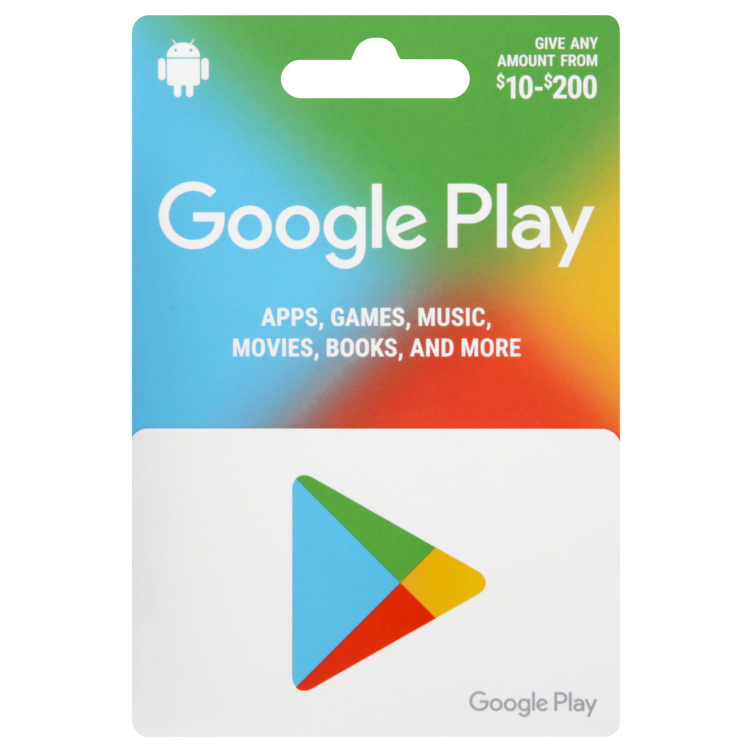 Google Play Gift Card, Google Play - Brookshire's