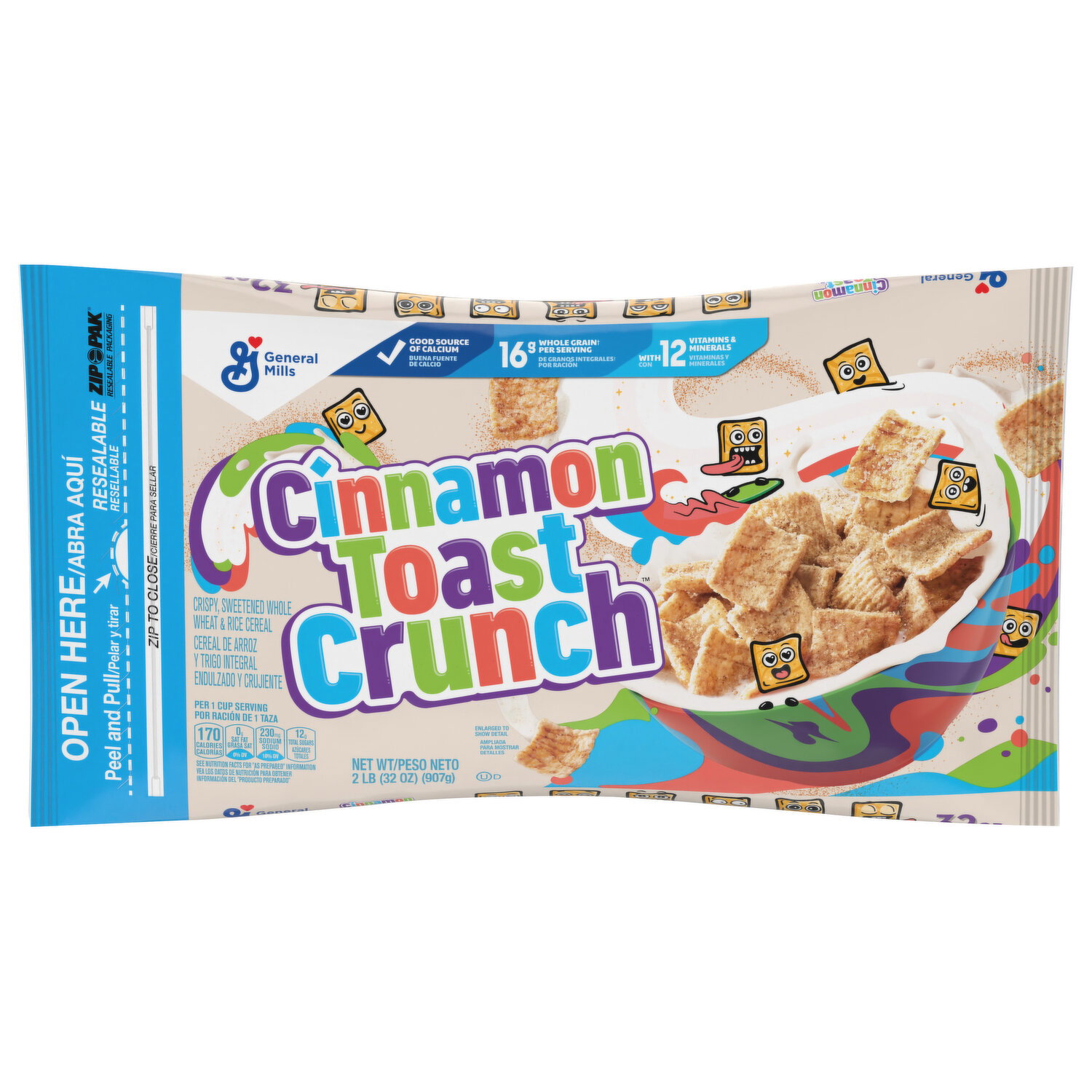 Cinnamon Toast Crunch Cereal - 32 Ounce Image 1 of 3