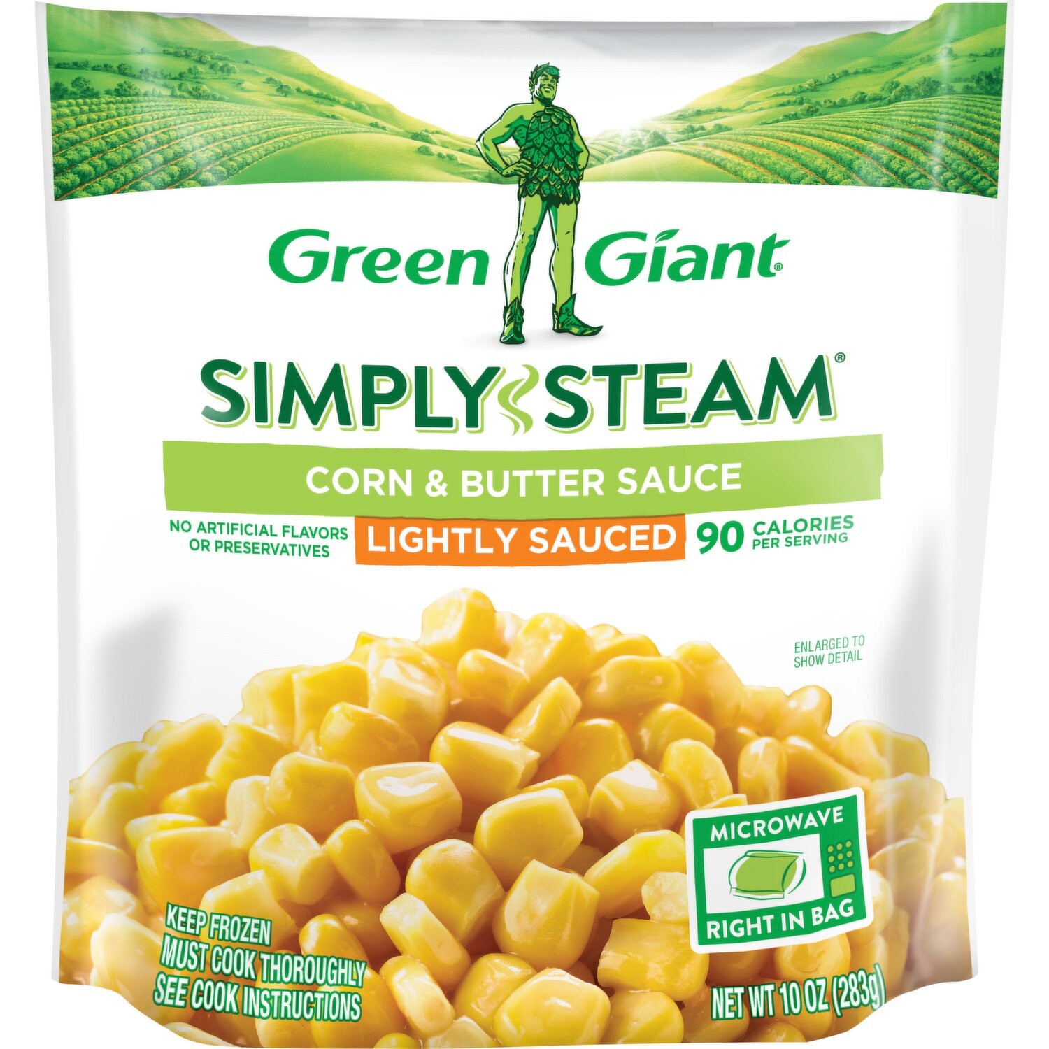 Green Giant Corn & Butter Sauce, Lightly Sauced - 10 Ounce Image 1 of 3