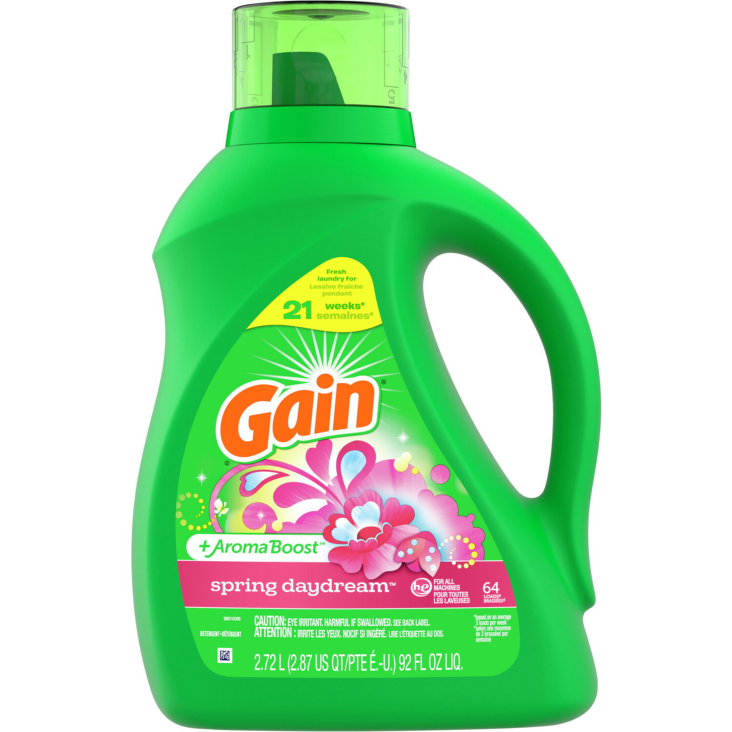 Gain Detergent, HE, Spring Daydream Image 1 of 2