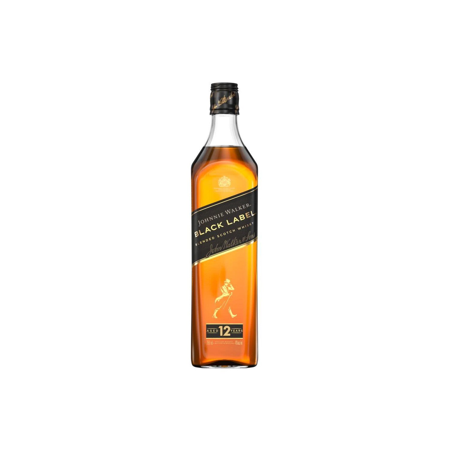 Johnnie Walker Aged 12 Years Black Label Blended Scotch Whisky