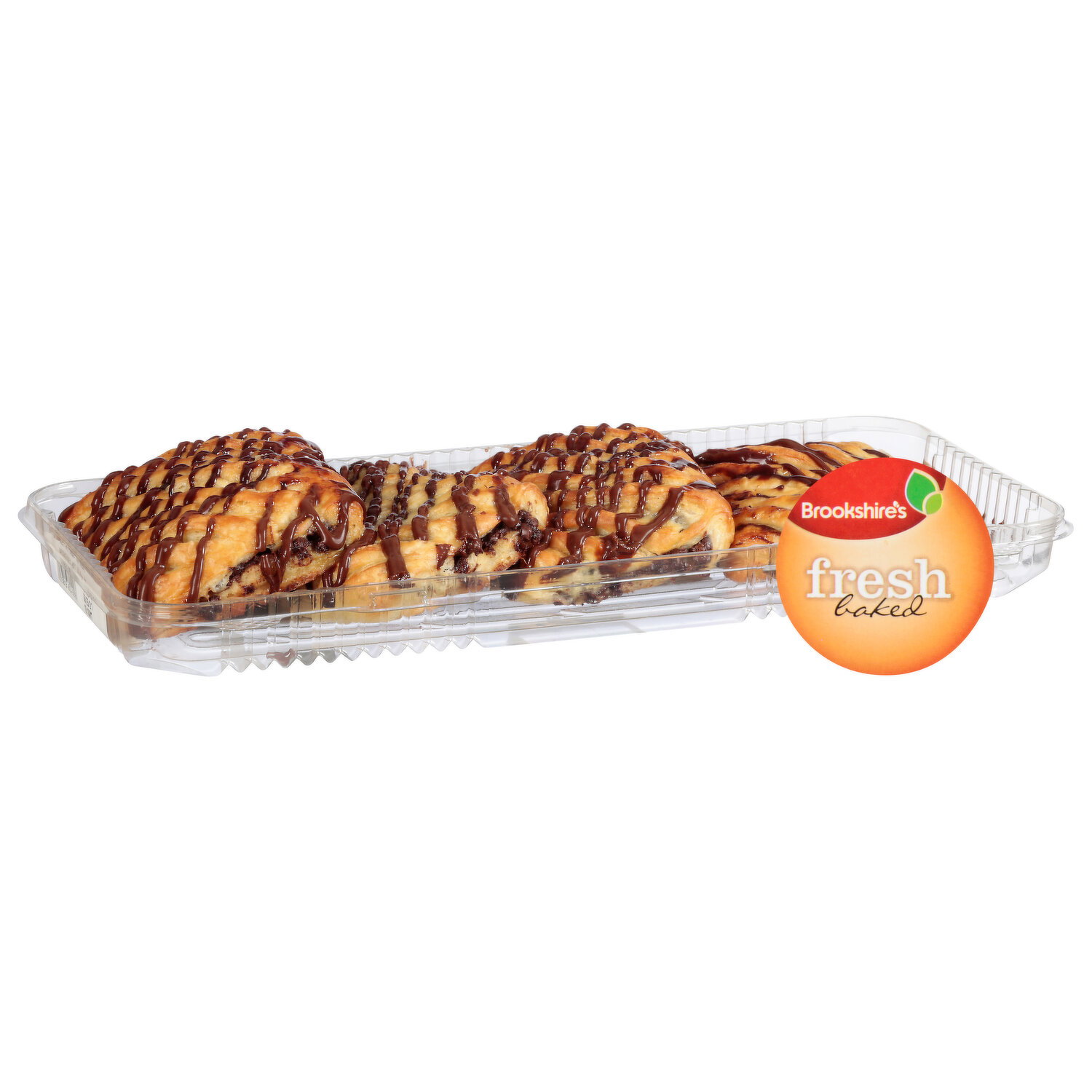 Brookshire's Fresh Baked Chocolate Filled Croissants Image 1 of 3