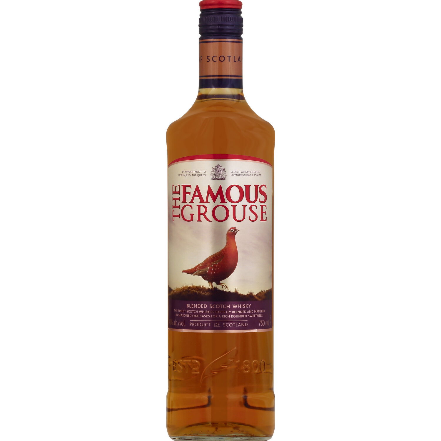 The Famous Grouse Whisky, Blended Scotch - 750 Milliliter - Super