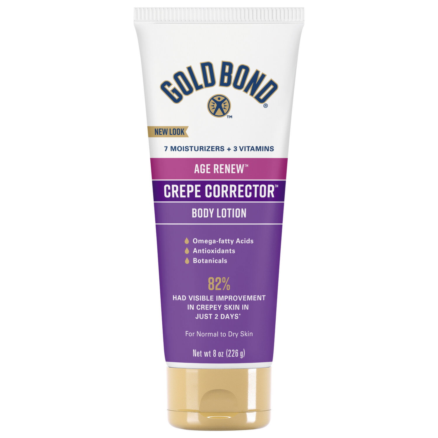 Gold Bond Body Lotion, Crepe Corrector - 8 Ounce Image 1 of 2