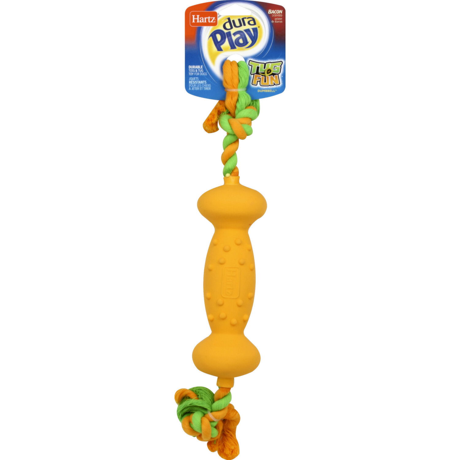 Hartz dura play bacon scented dog toy best sale