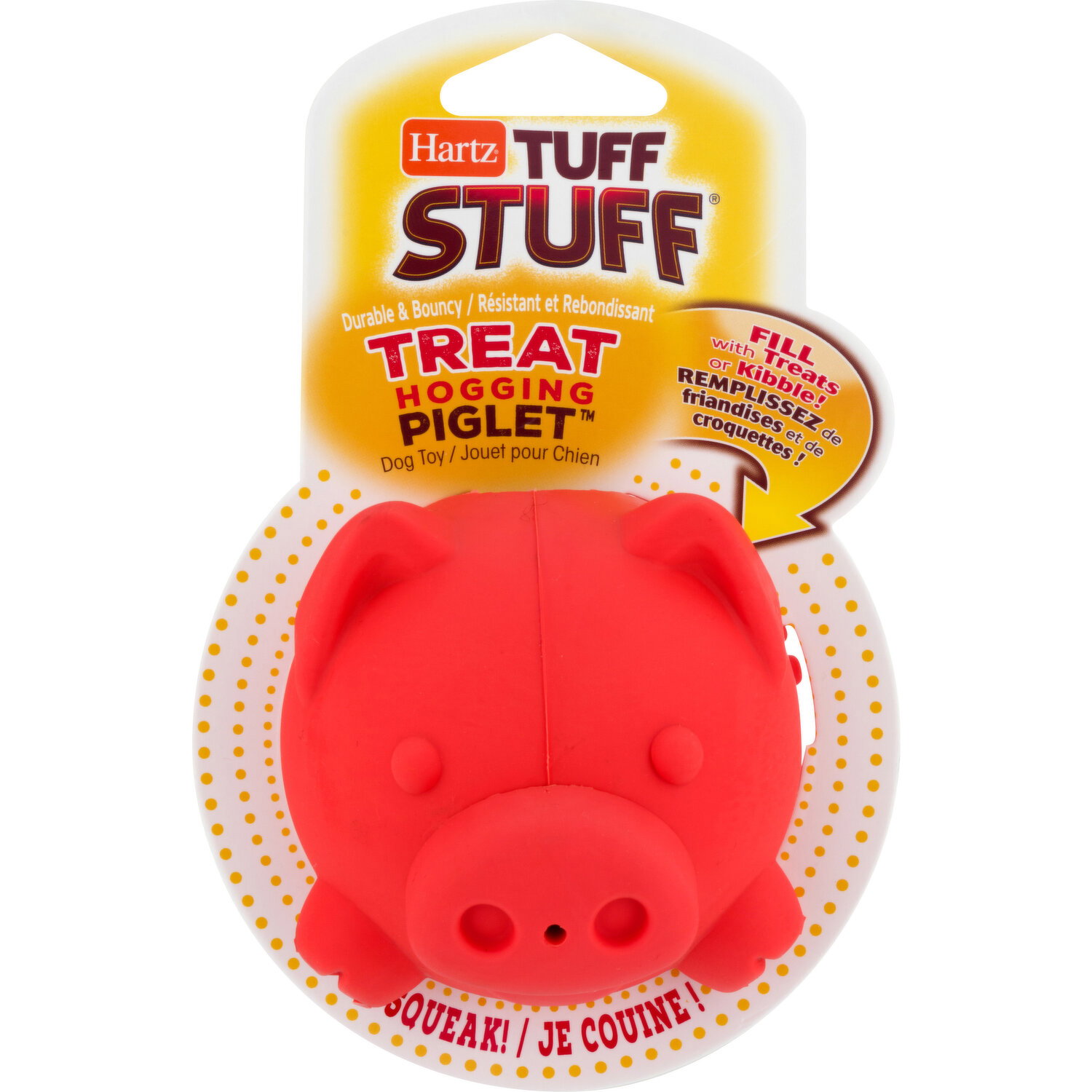 Hartz Dog Toy, Treat Hogging Piglet - 1 Each
