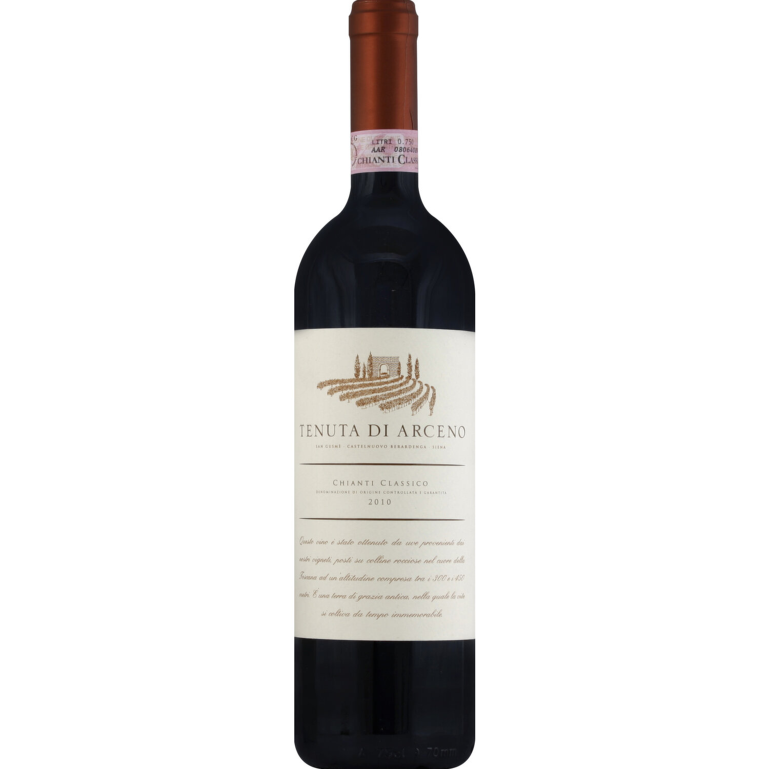 Tenuta Di Arceno Chianti Classico, 2010 - 750 Milliliter