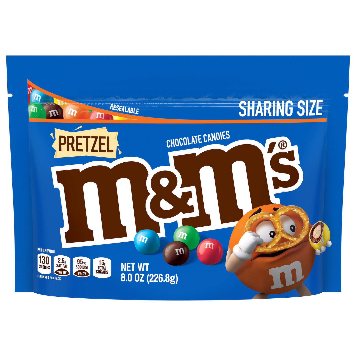 M&M'S Chocolate Candies, Pretzel, Sharing Size - FRESH by Brookshire's