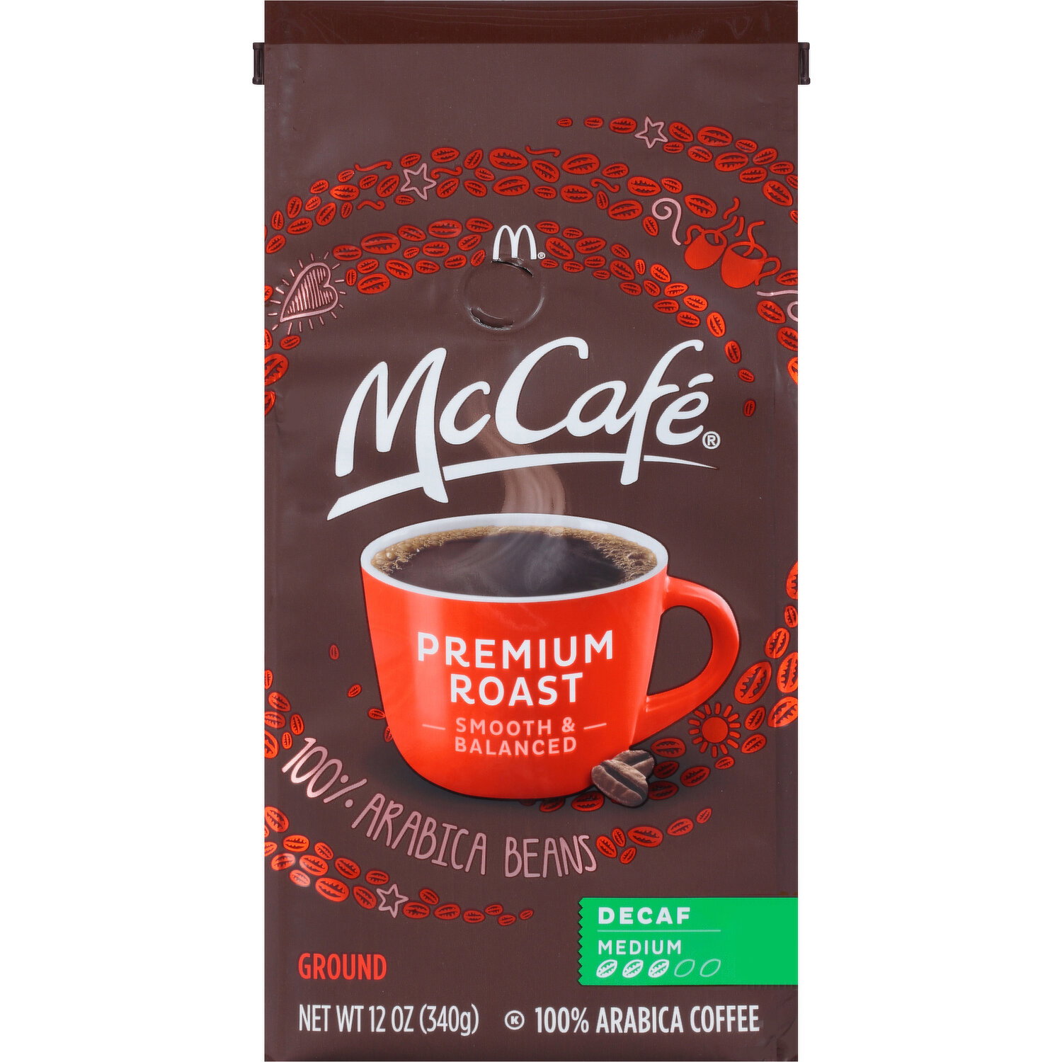 McCafe Decaf Premium Roast Ground Coffee Image 1 of 2