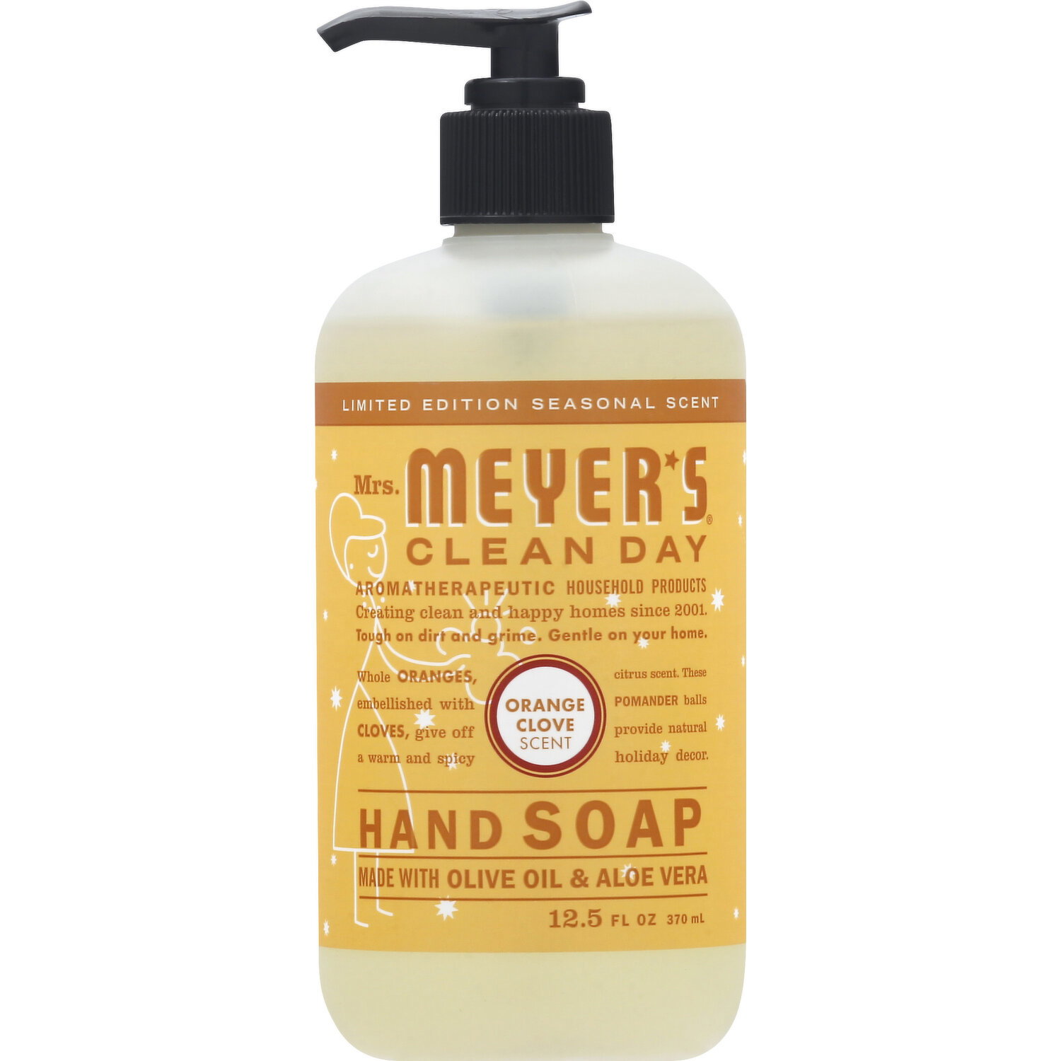 Mrs Meyers Hand Lotion, Orange Clove Scent - 12.5 Ounce Image 1 of 2
