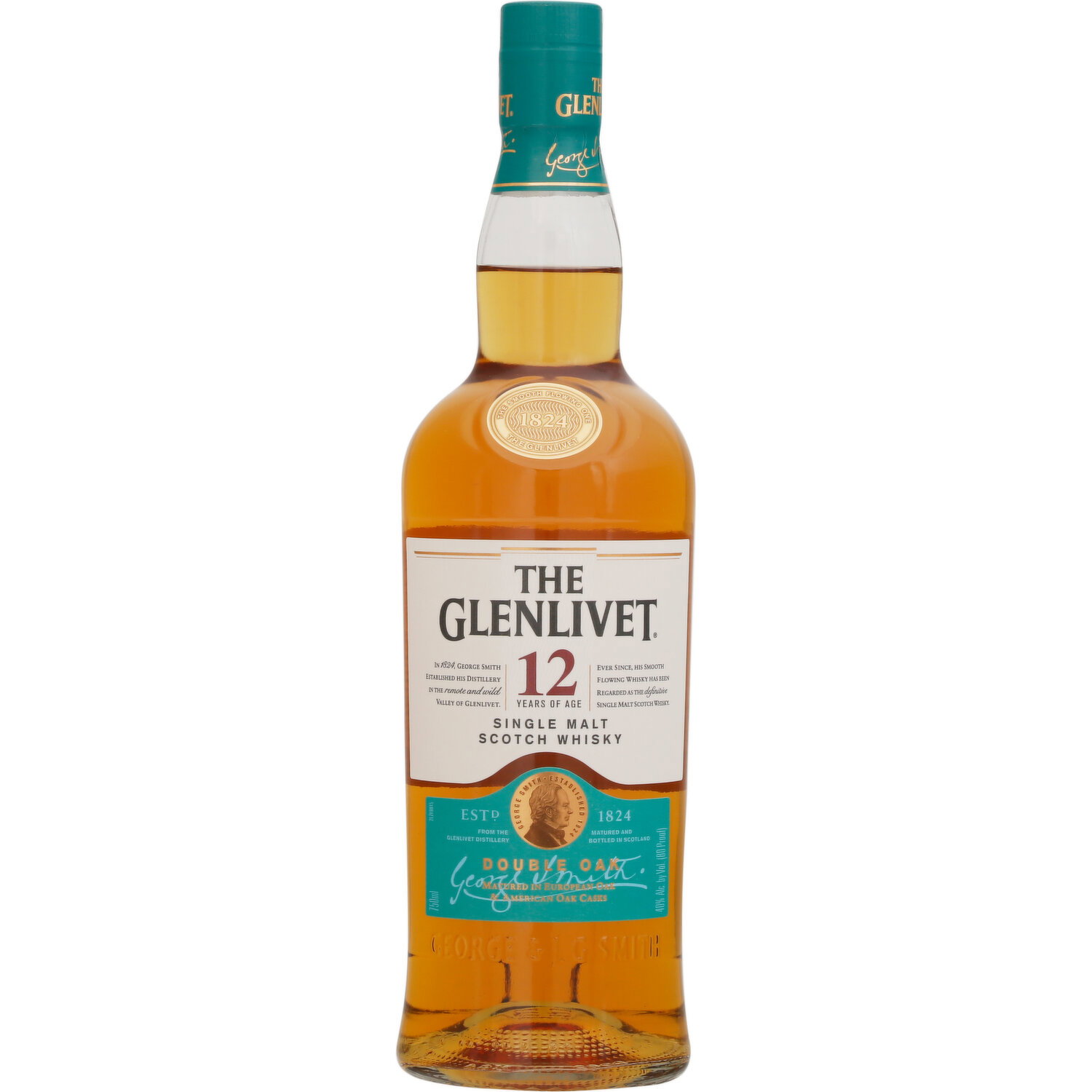The Glenlivet Scotch Whiskey, Single Malt - 750 Milliliter