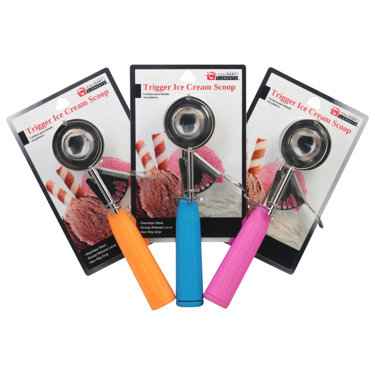 Culinary Elements Ice Cream Scoop, Trigger - 1 Each