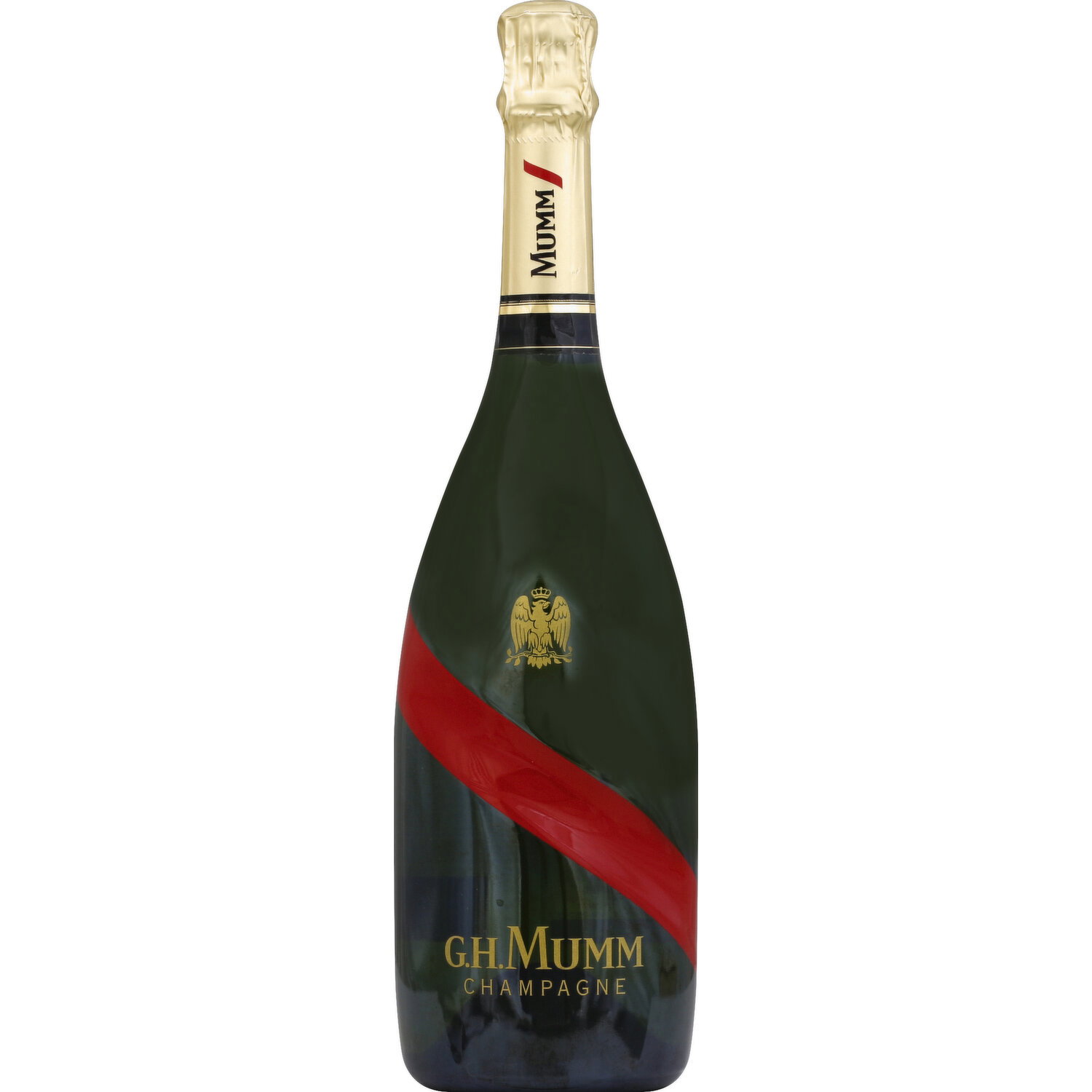 GH Mumm Champagne, Brut, Cordon Rouge - 750 Milliliter