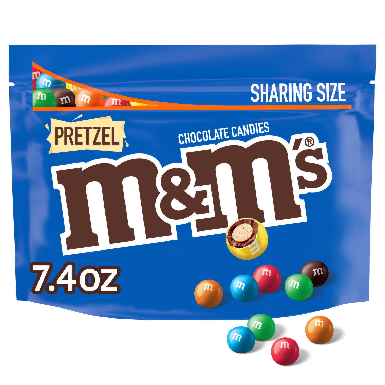 M&M's Chocolate Candies, Pretzel, Sharing Size - FRESH by Brookshire's
