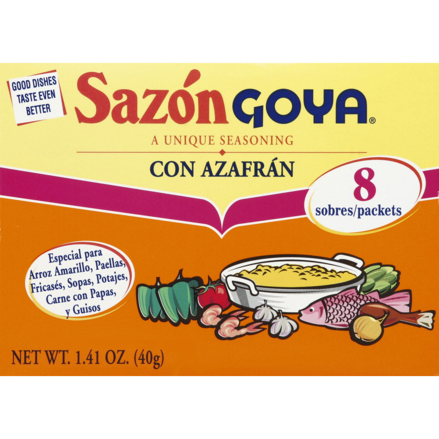 Sazon Goya Seasoning Super 1 Foods