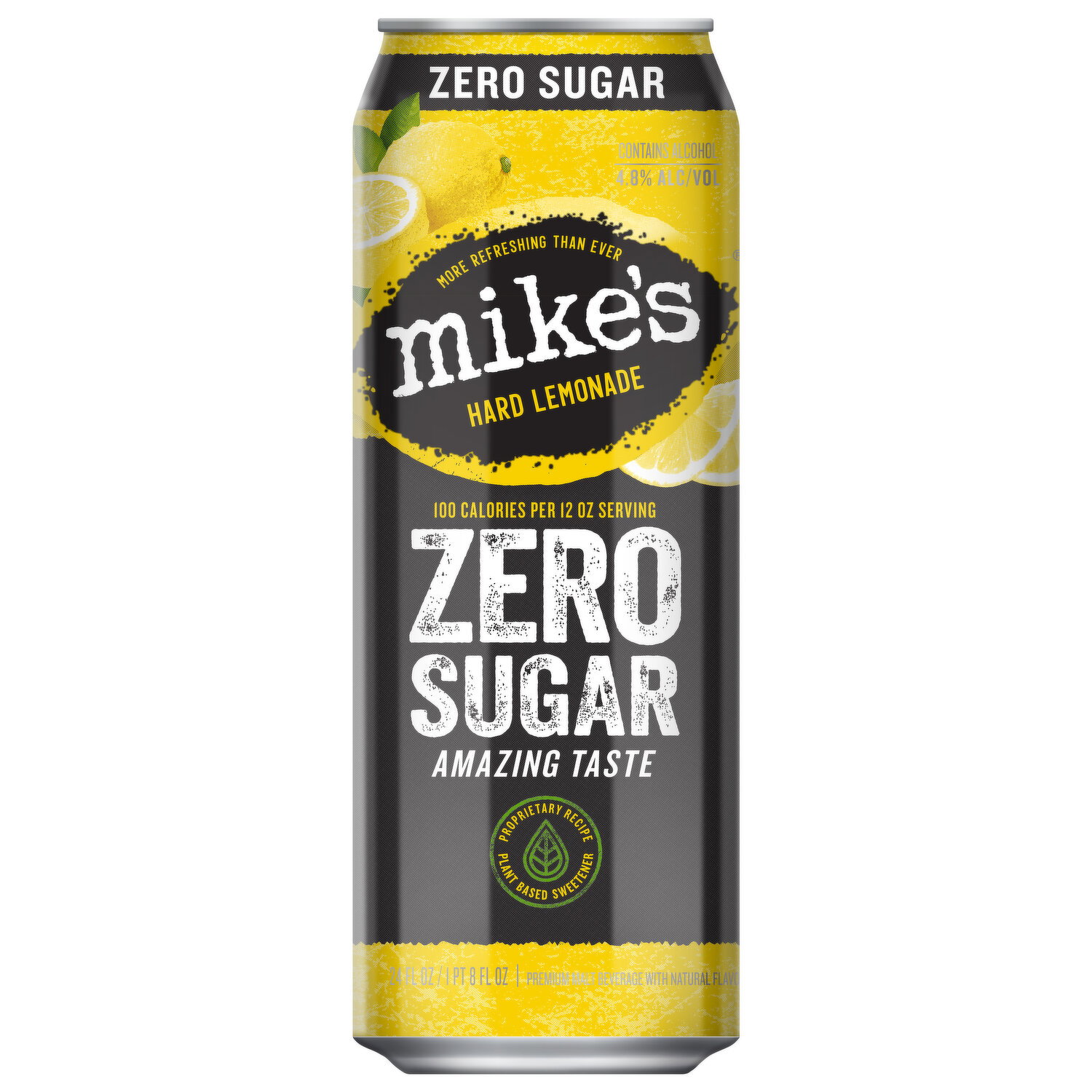 Mike's Hard Lemonade, Zero Sugar - 24 Fluid Ounce - Super 1 Foods