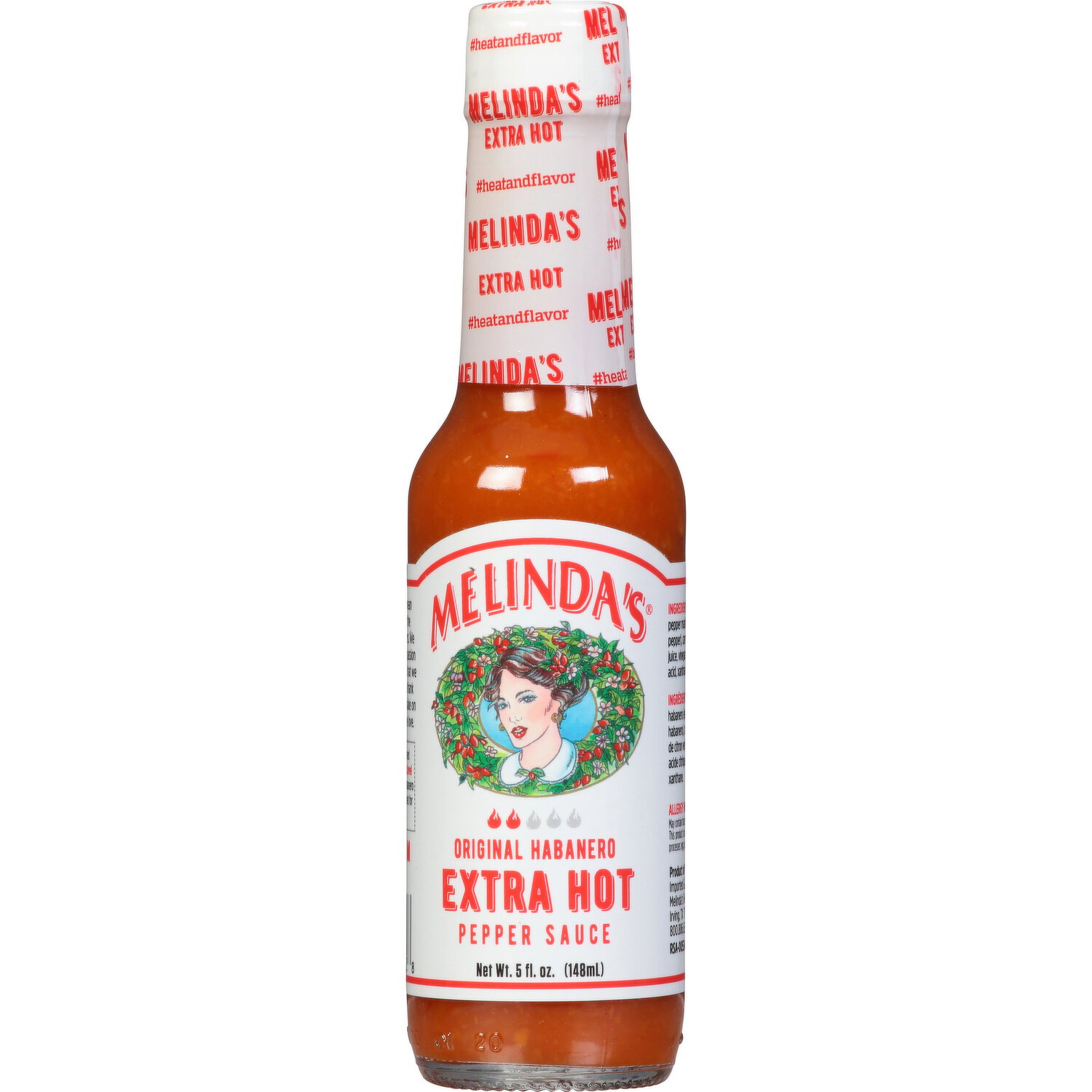 Melinda's Pepper Sauce, Original Habanero , Extra Hot - 5 Fluid Ounce Image 1 of 3