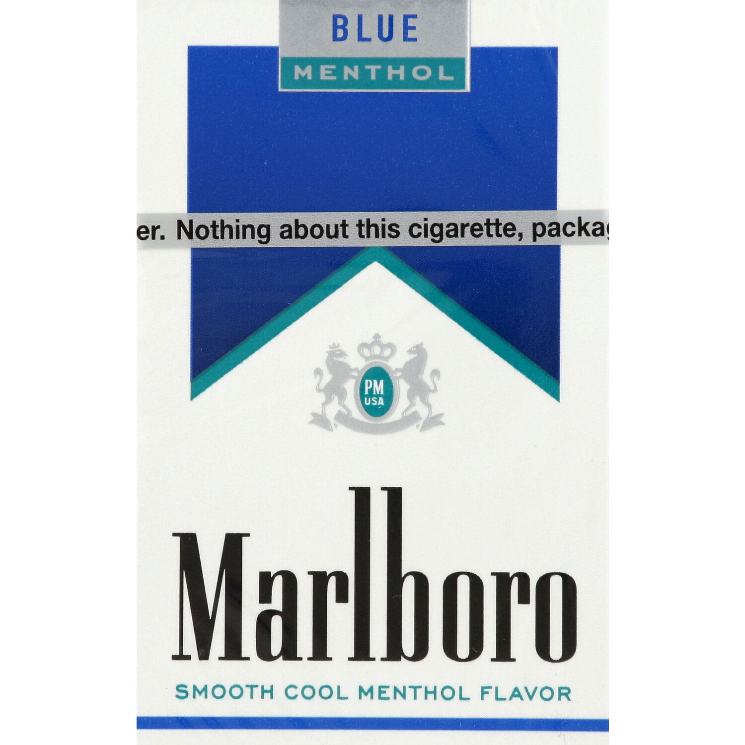 Marlboro Cigarettes, Blue, Menthol - 20 Each - Brookshire's, image size:1500x1500