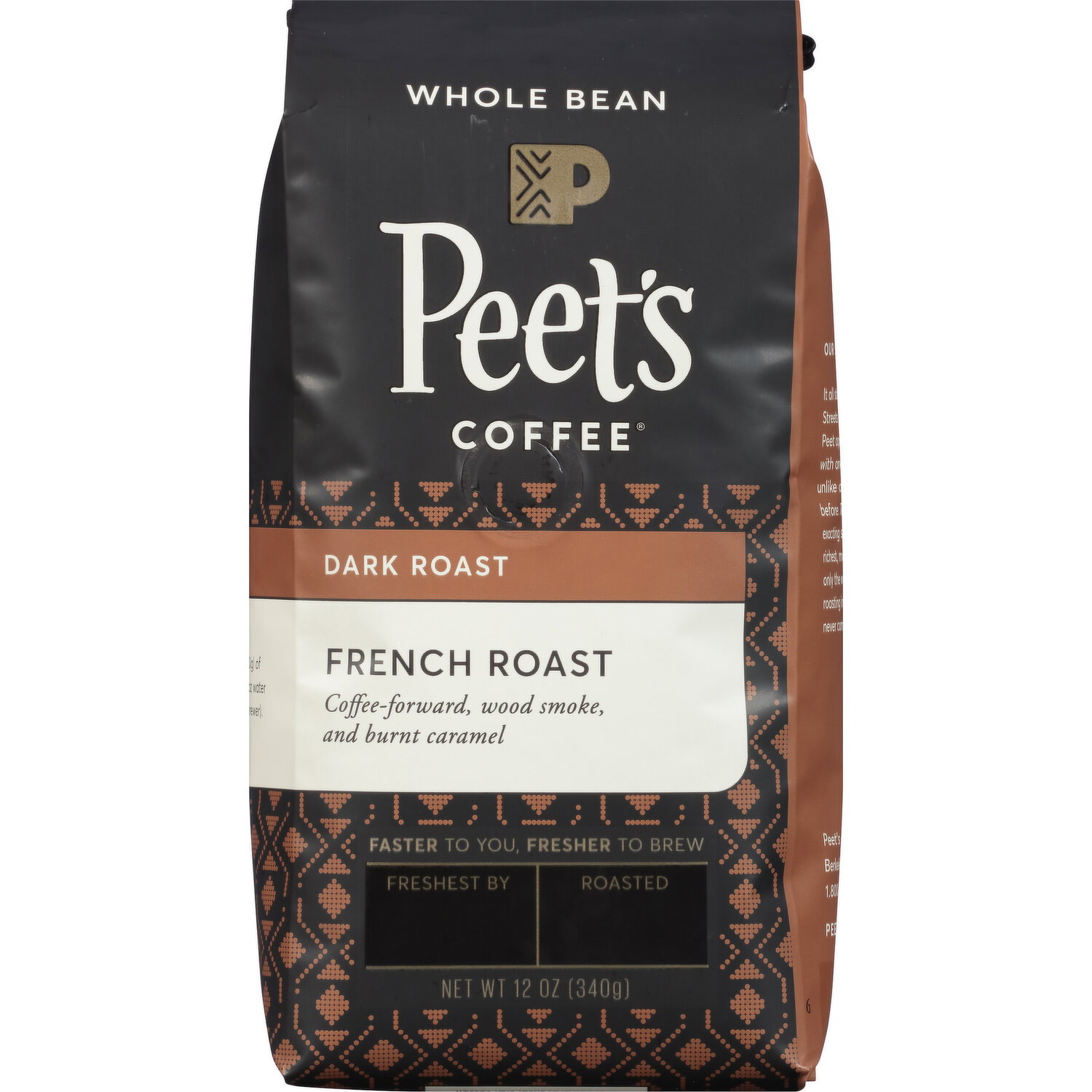 Peets Coffee Coffee, Whole Bean, Dark Roast, French Roast