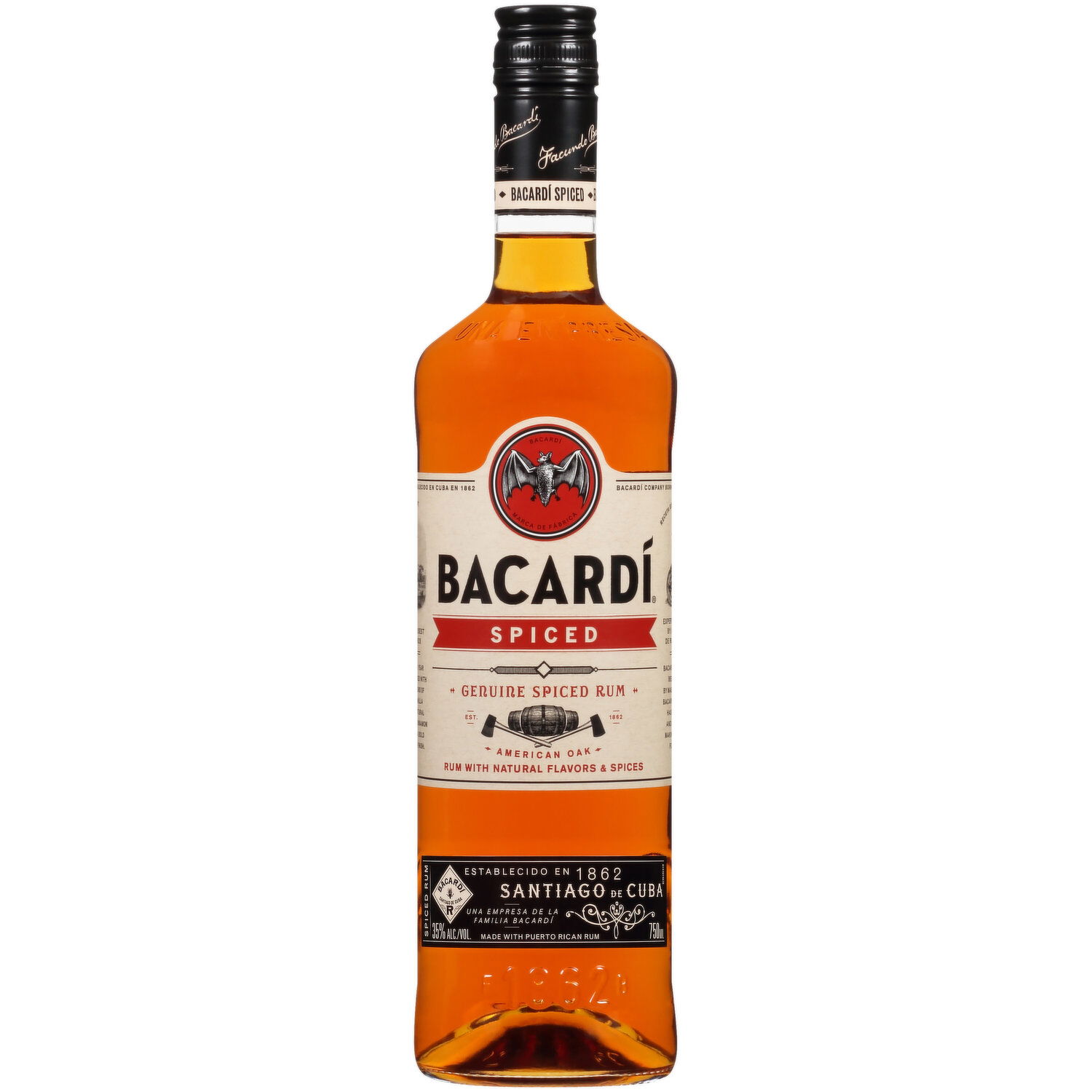 Bacardi Oakheart Spiced Rum, 750 ml - Super 1 Foods