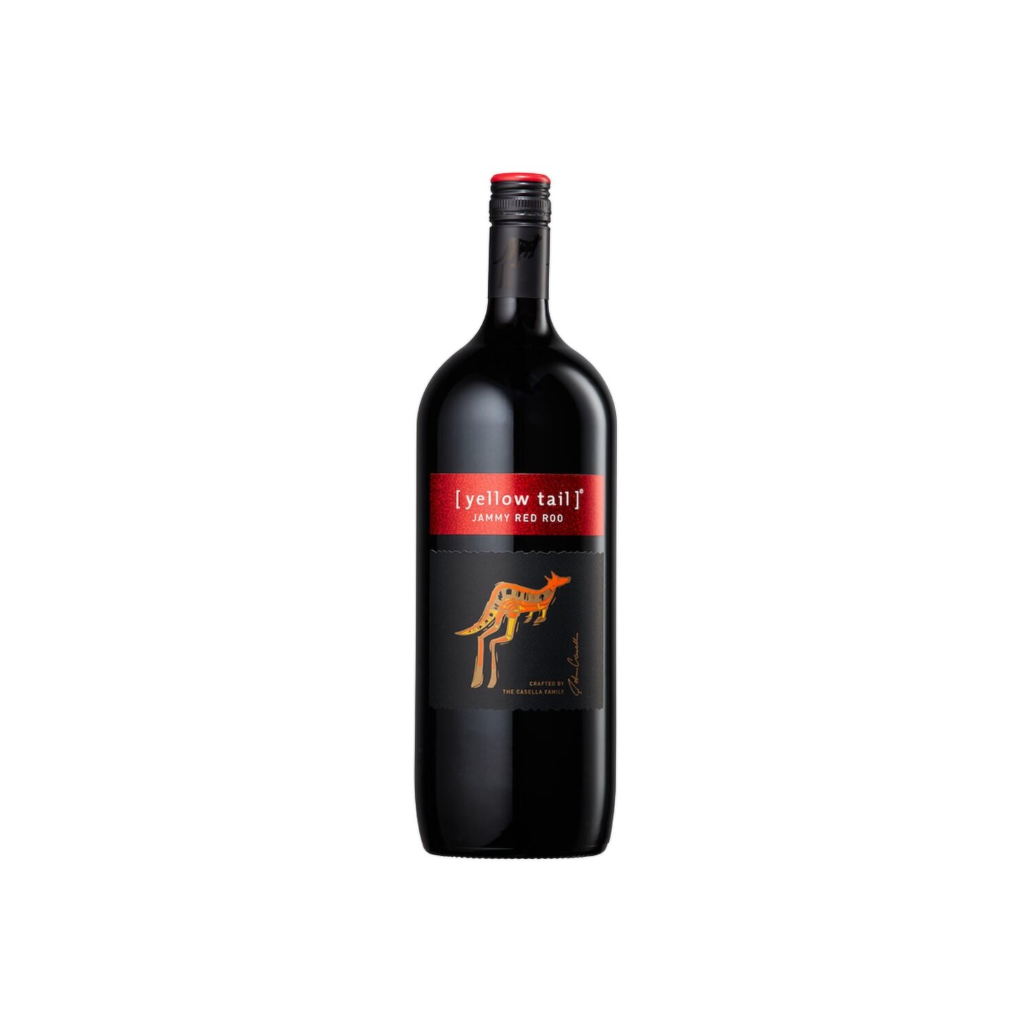 Yellow Tail Jammy Red Roo Australia Wine, 1.5 L - 1.5 Liter