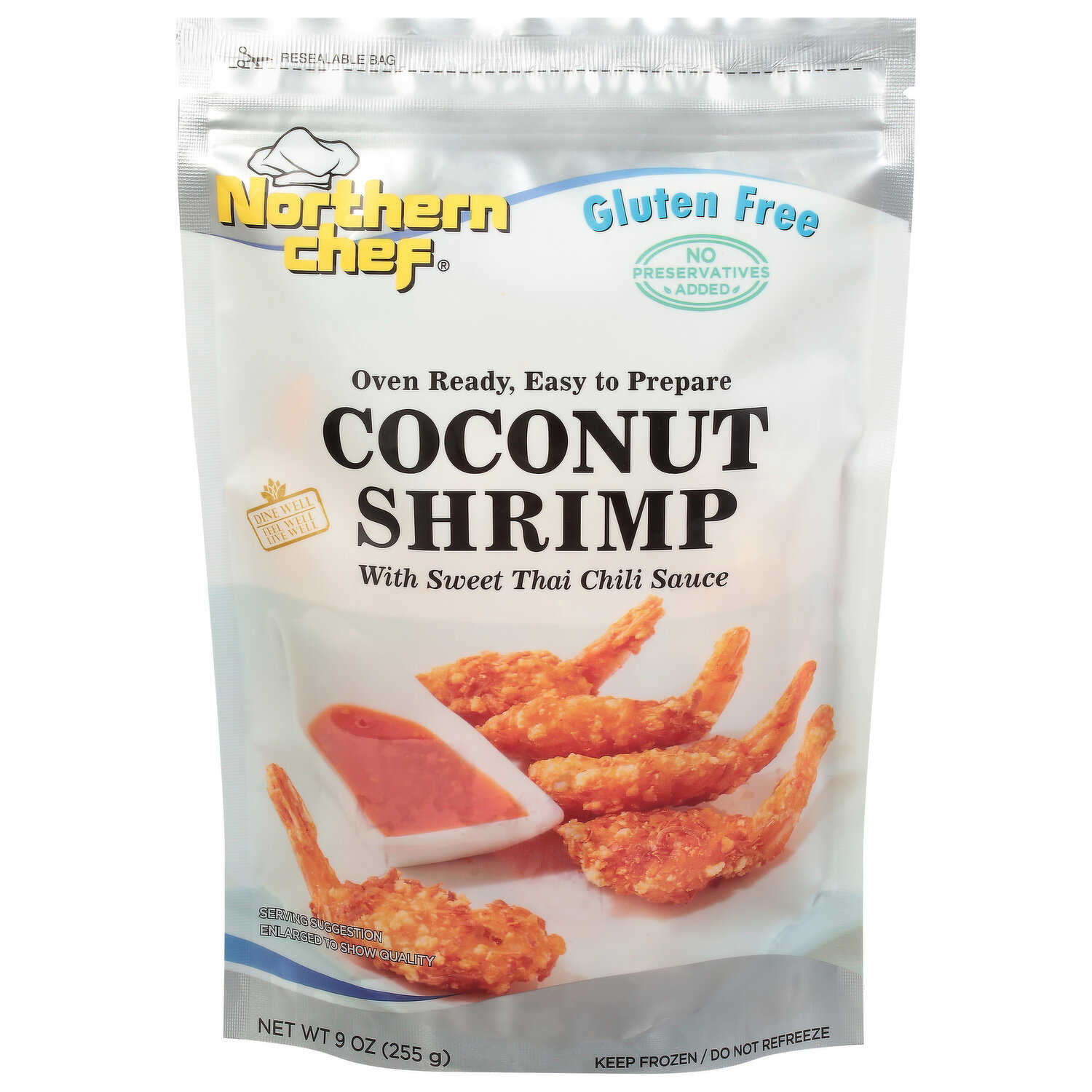 Northern Chef Shrimp, Coconut, Gluten Free Image 1 of 3