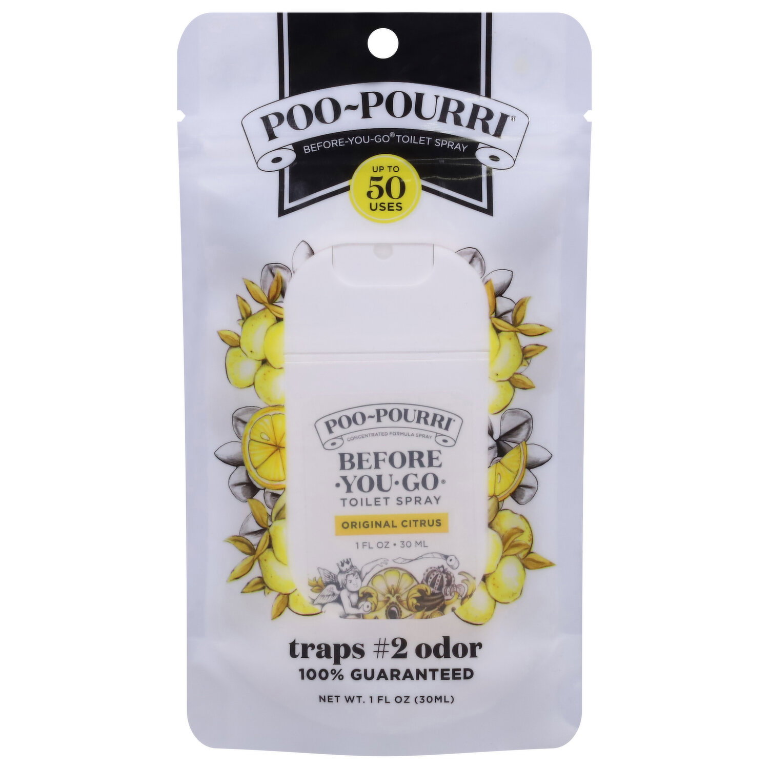 Poo-Pourri Toilet Spray, Original Citrus - 1 Fluid Ounce - Super 1