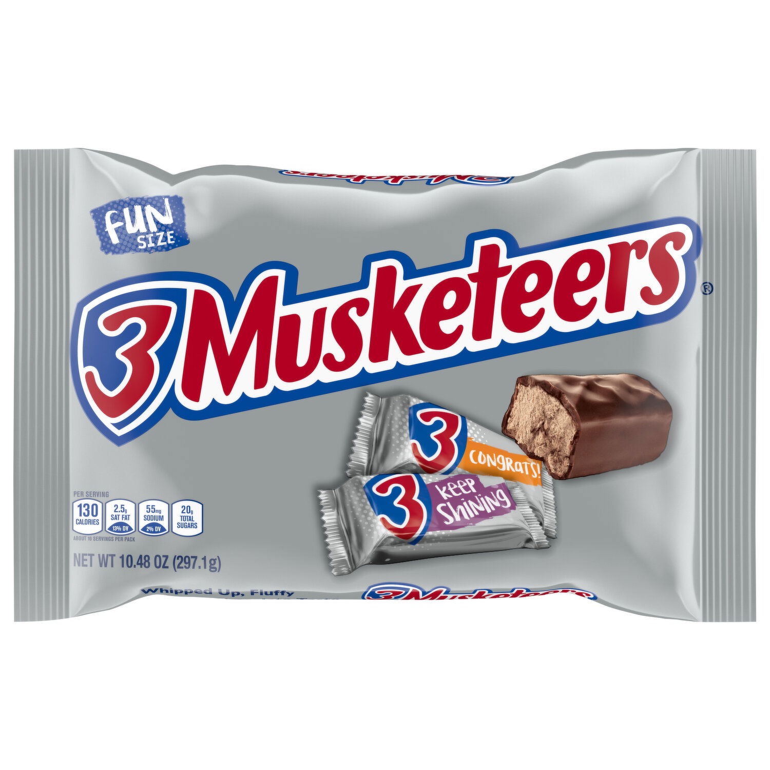 3 Musketeers 3 MUSKETEERS Fun Size Milk Chocolate Candy Bars Super 1 Foods