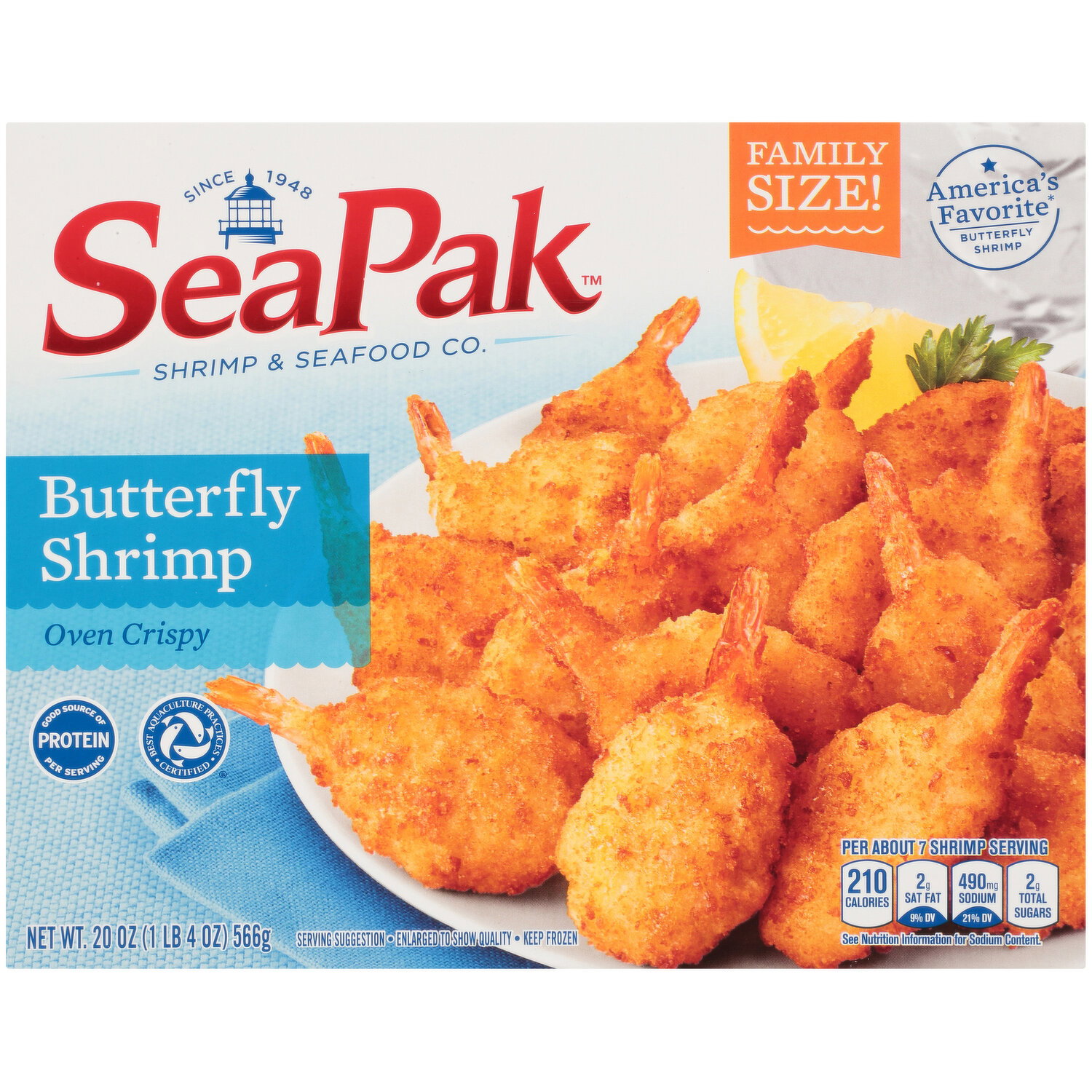 SeaPak Butterfly Shrimp Image 1 of 3