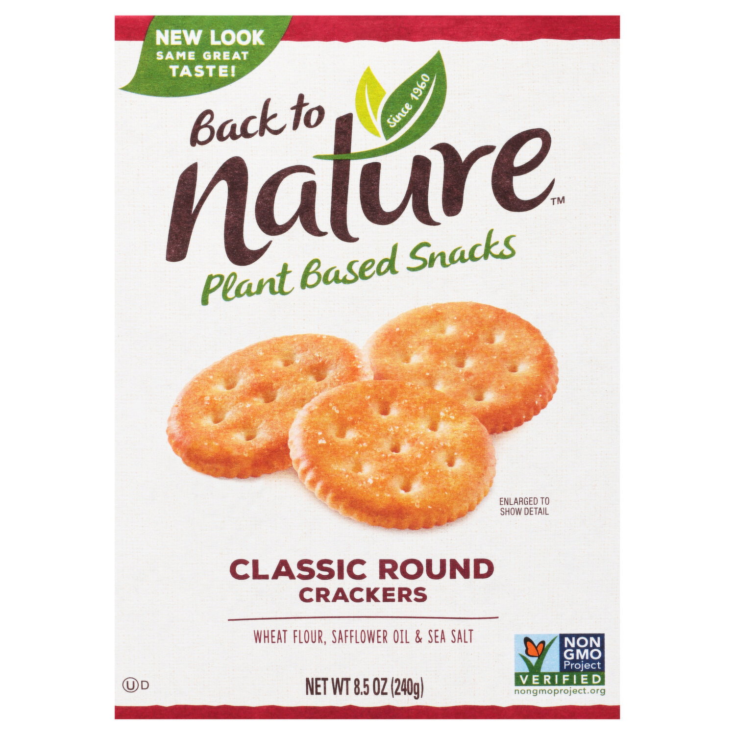 Back to Nature Crackers, Classic, Round - 8.5 Ounce Image 1 of 3