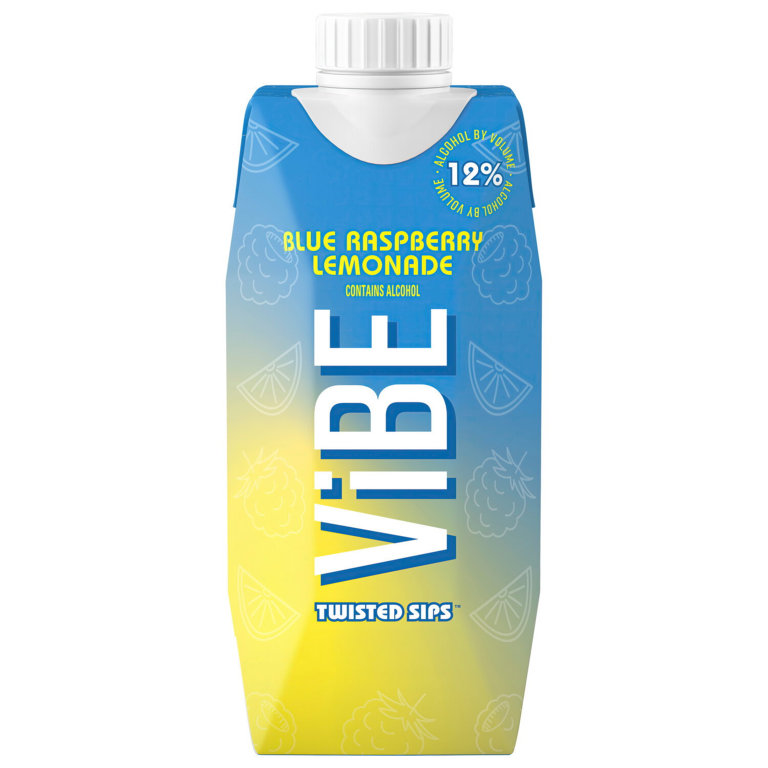 ViBE Twisted Sips Blue Raspberry Lemonade - 500 Milliliter - Super