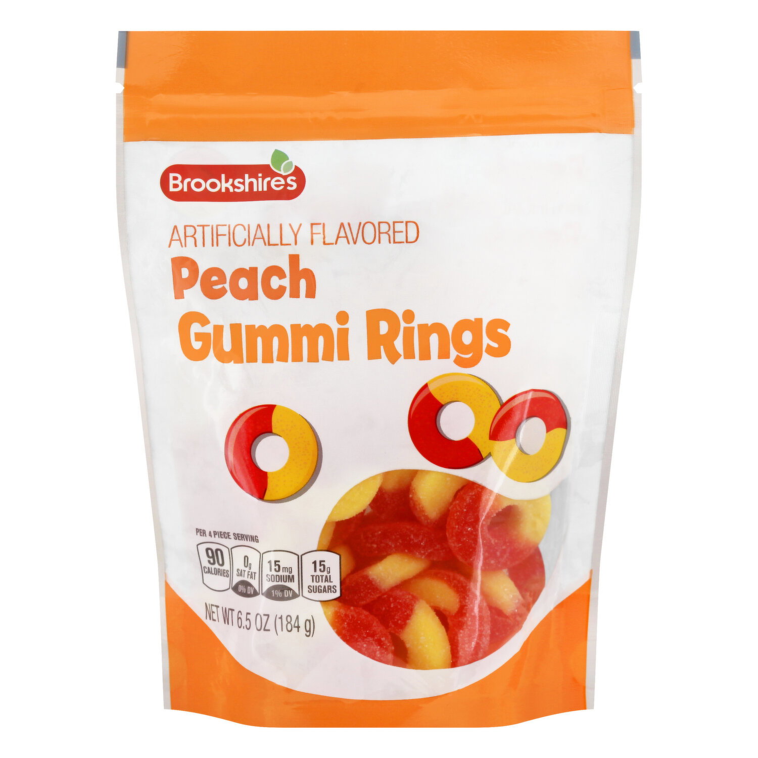 Brookshire's Peach Gummi Rings - FRESH by Brookshire's