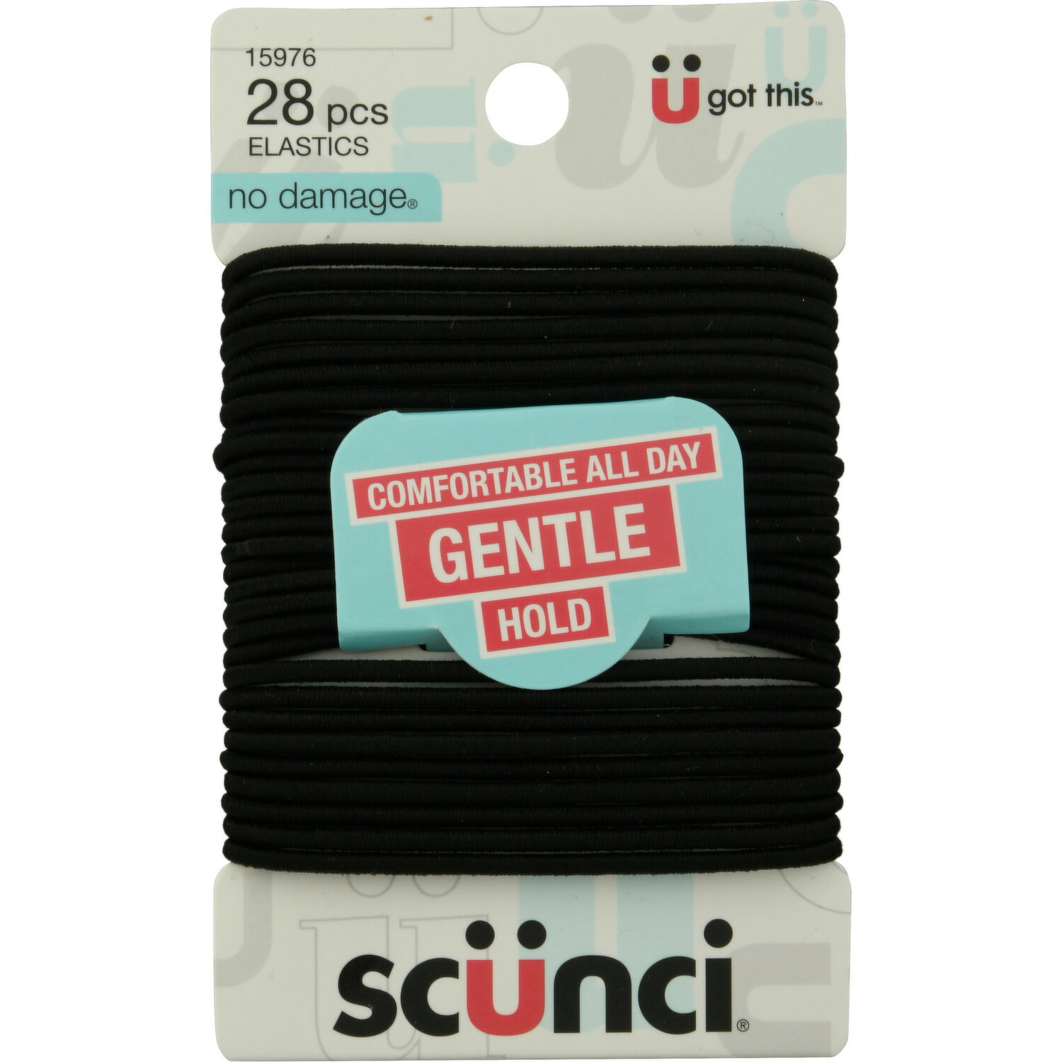 Scunci Elastics, Gentle Hold - 28 Each