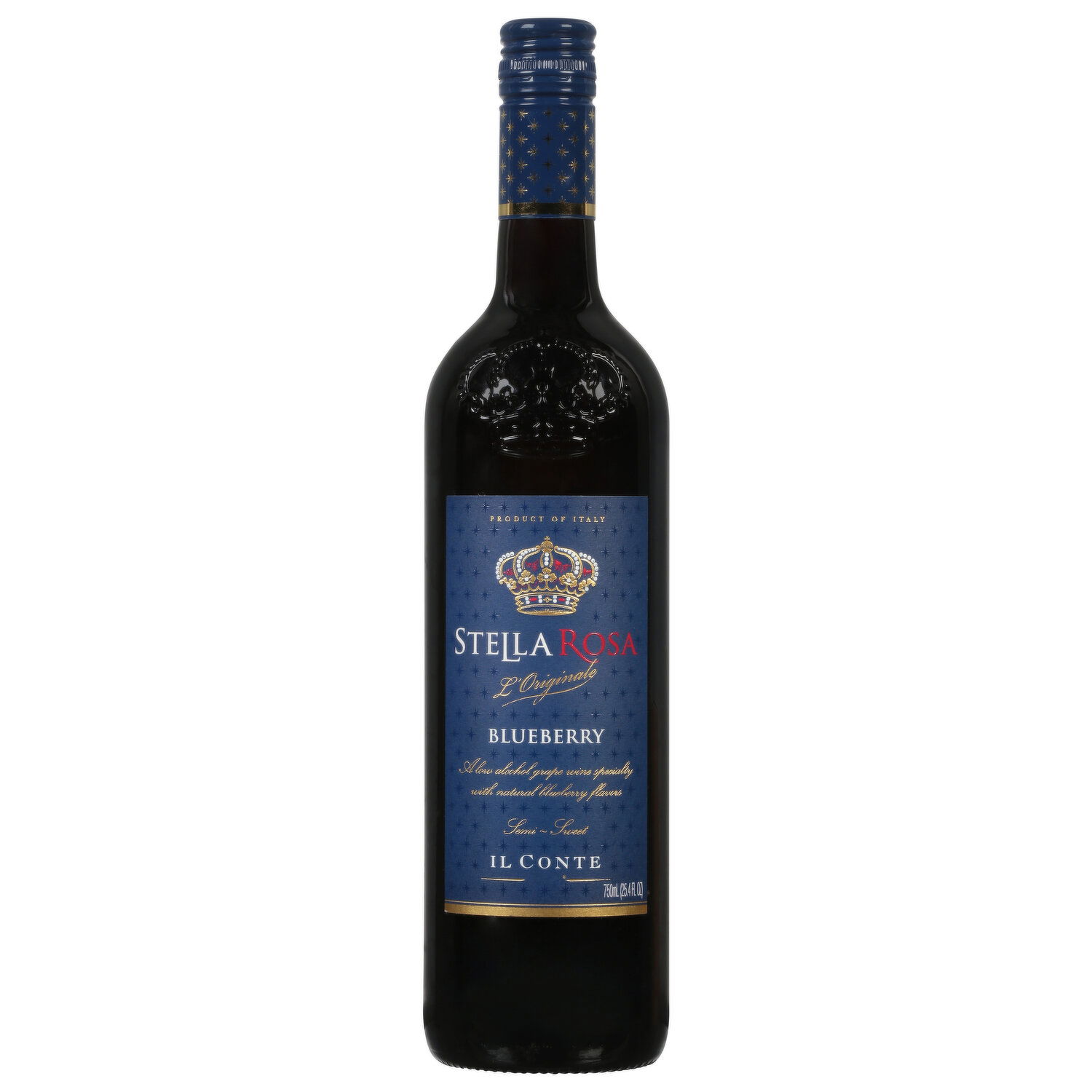 魅力的な価格 Wine, Rosa Stella Blueberry, Ounce Fluid 25.4 - Semi-Sweet Wine