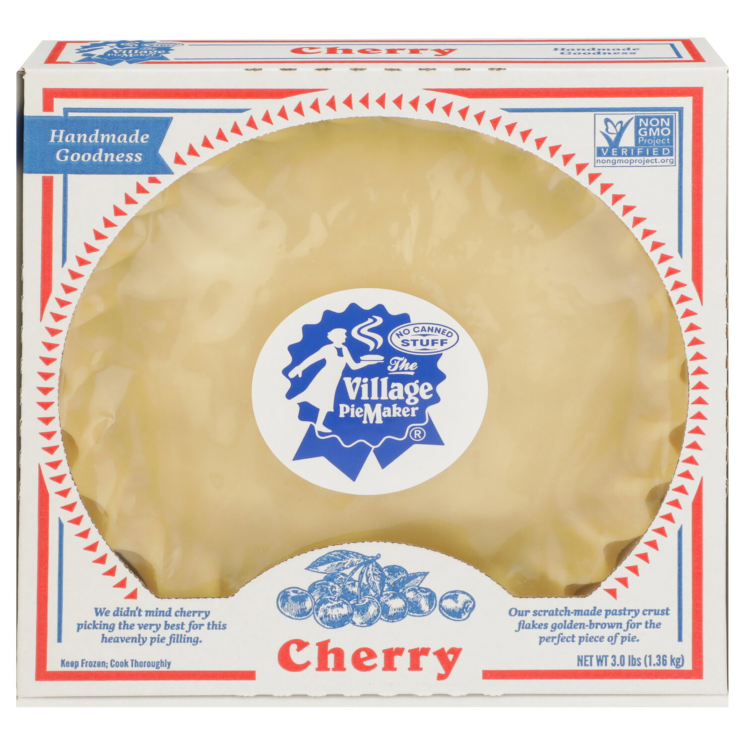 The Village PieMaker Pie, Cherry - 3 Pound - Brookshire's