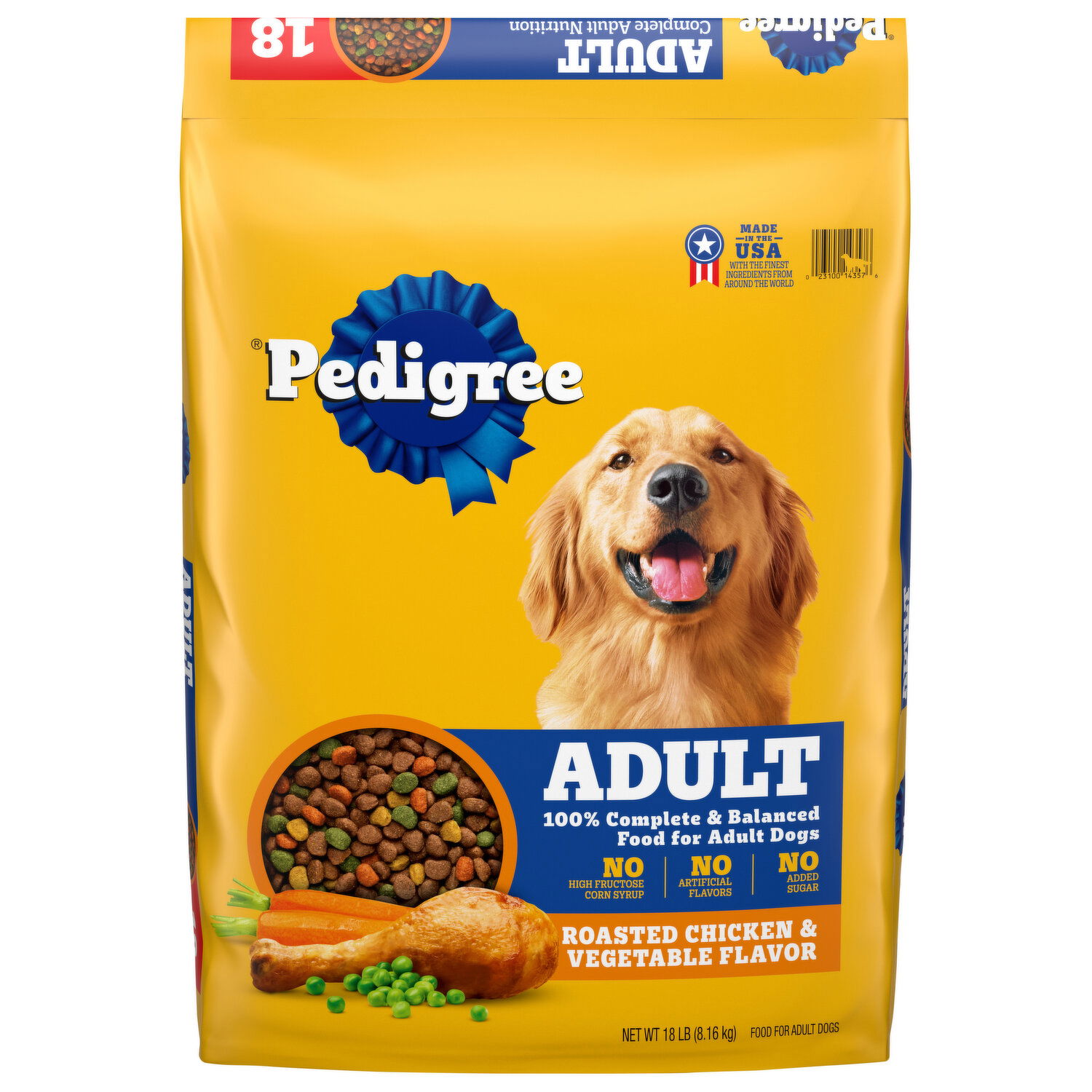 Pedigree puppy food serving size best sale