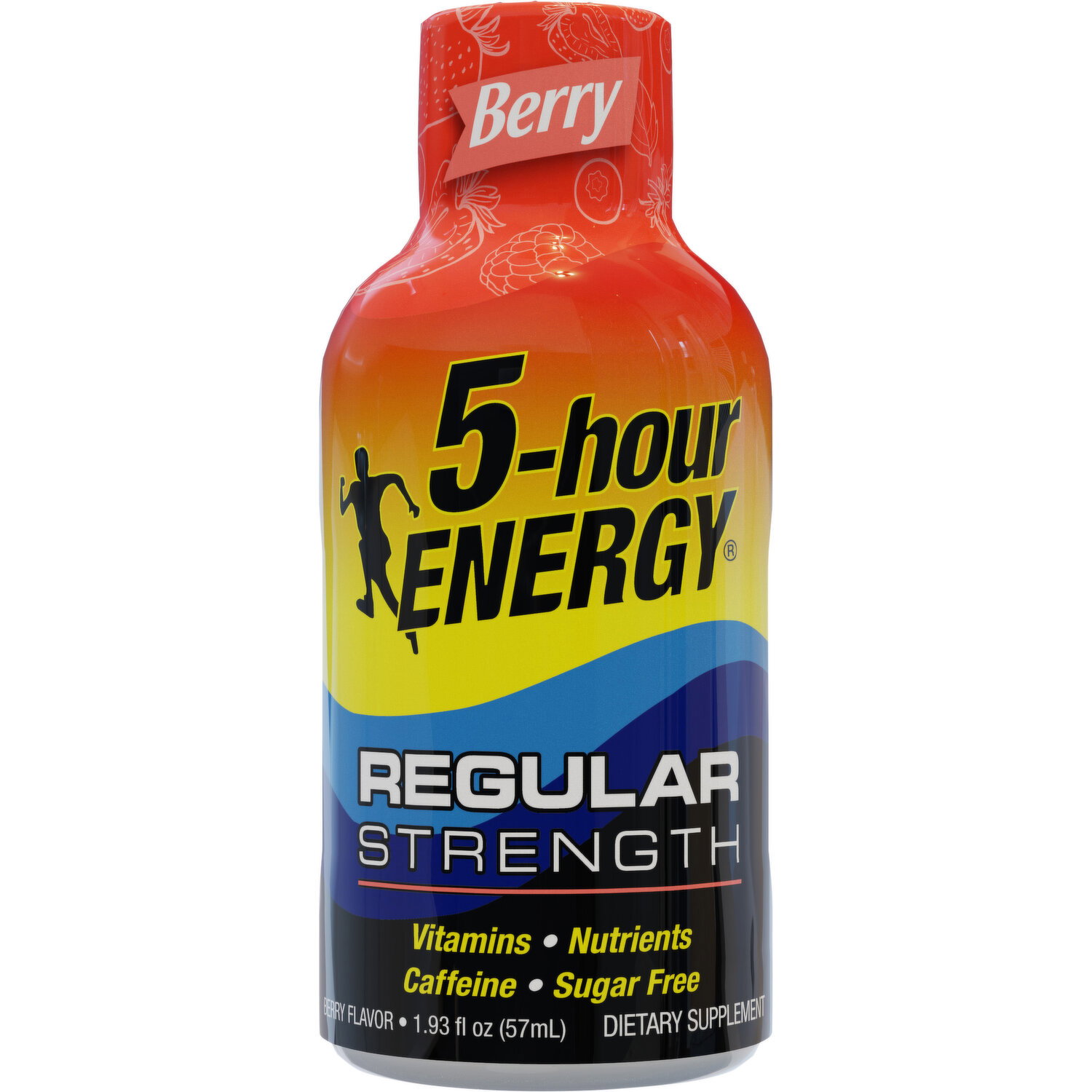 5-Hour Energy Energy Shot, Regular Strength, Berry - 1.93 Fluid Ounce Image 1 of 2
