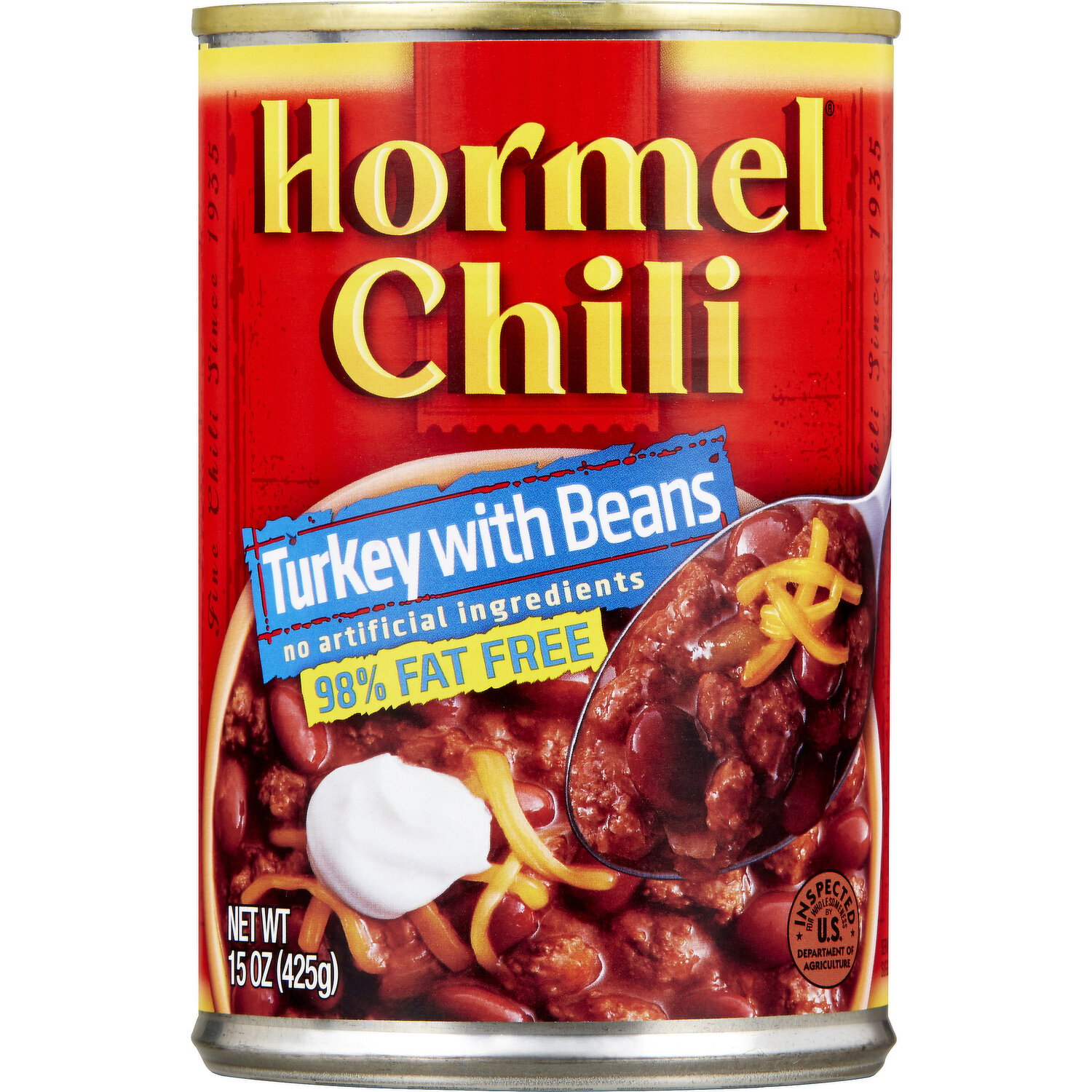 Hormel Turkey with Beans, Chili - 15 Ounce Image 1 of 3