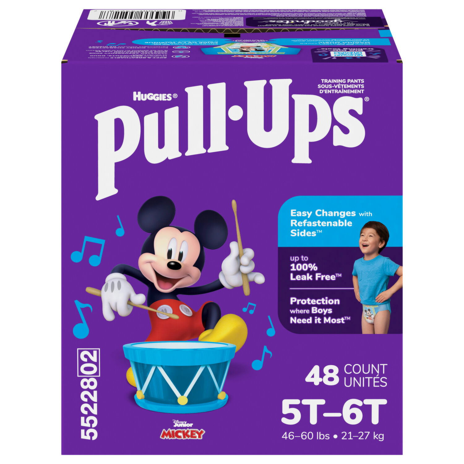 Pull-Ups Training Pants, Disney Junior Mickey, 4T-5T (38-50 lbs) - FRESH by  Brookshires
