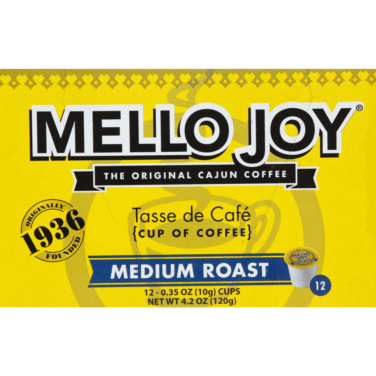 mellojoy ノントースト ゴッホ Mello Joy Coffee, Medium Roast, Single-Serve Cups - 12 Each
