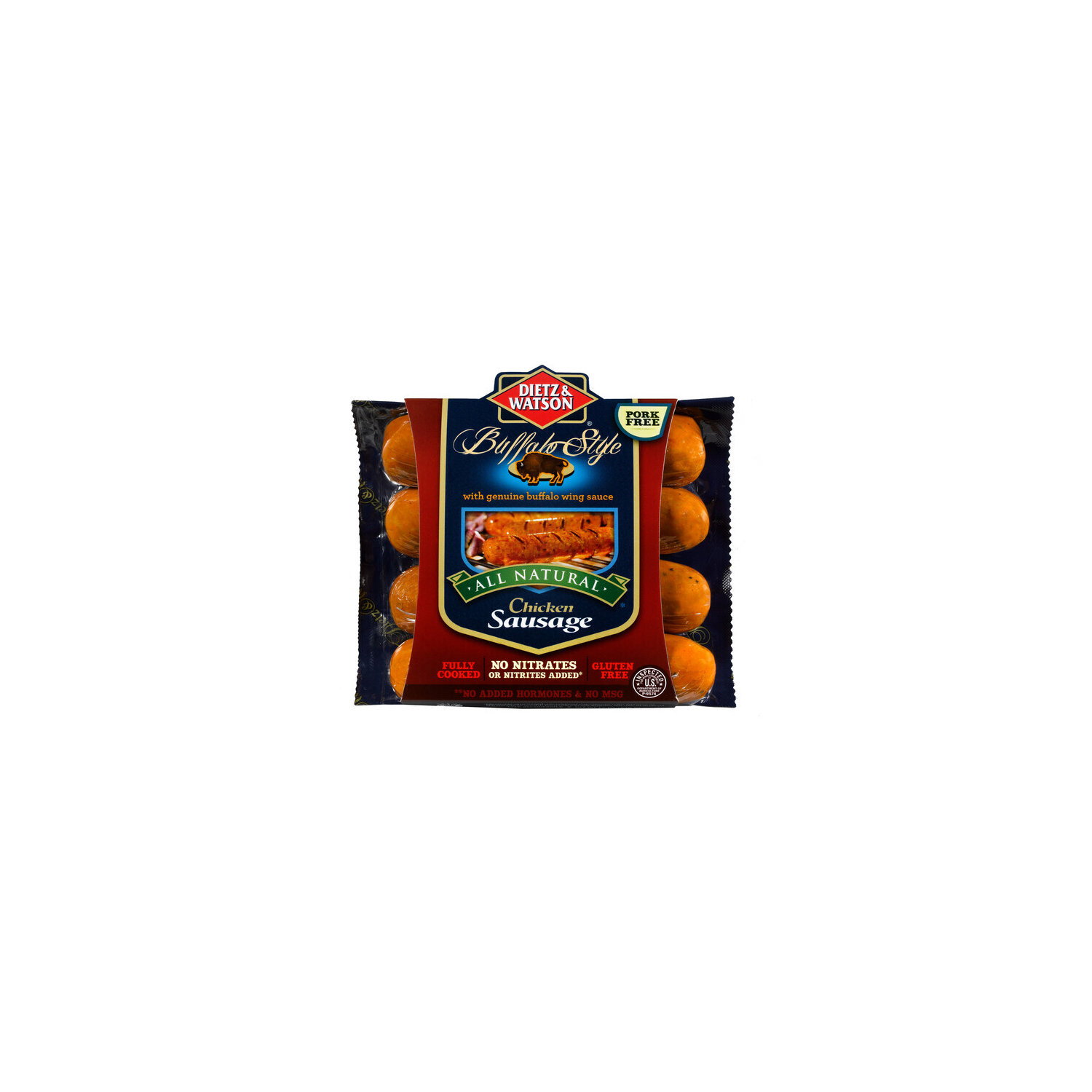 Dietz & Watson Buffalo Style All Natural Chicken Sausage