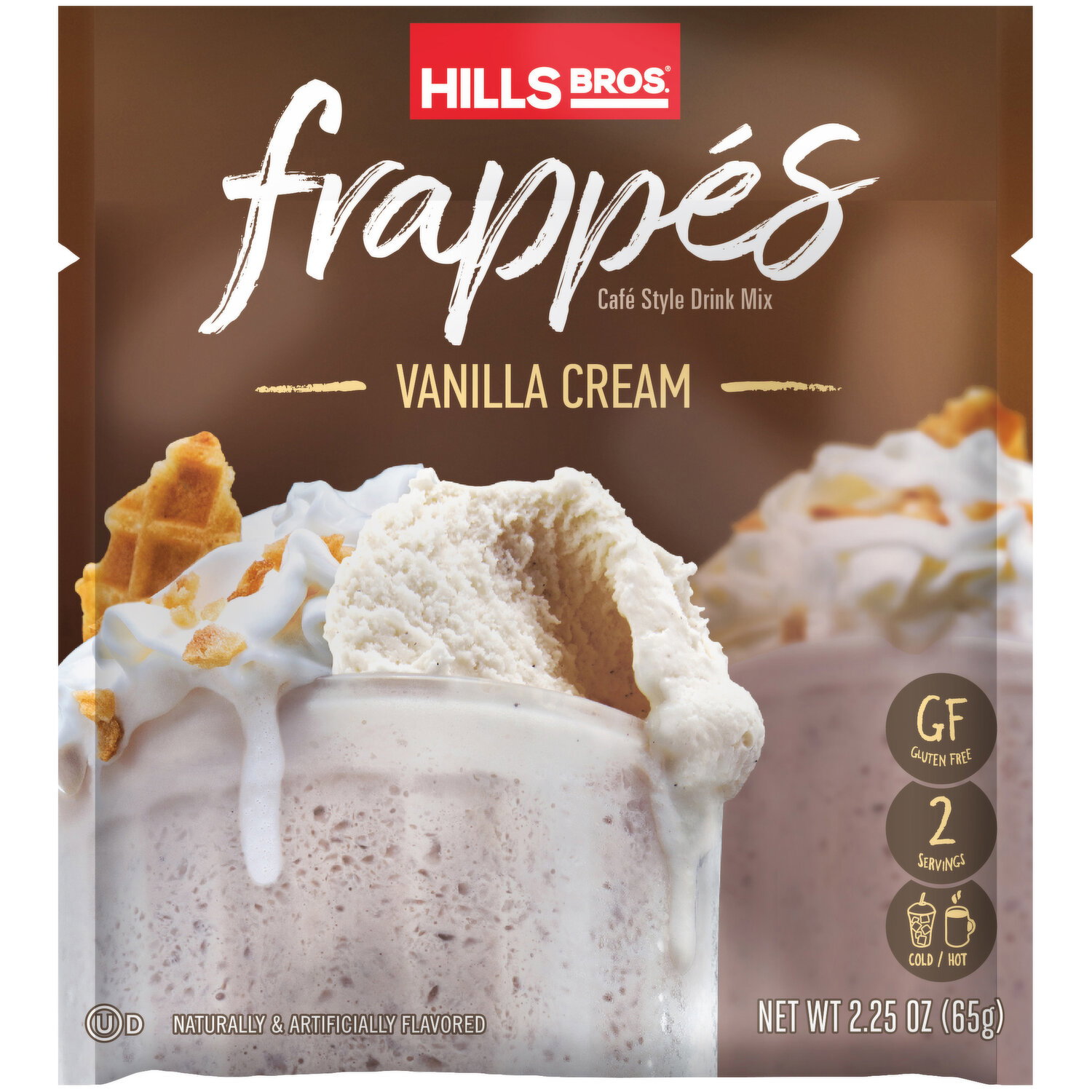 Hills Bros. Frappes, Vanilla Cream Image 1 of 3