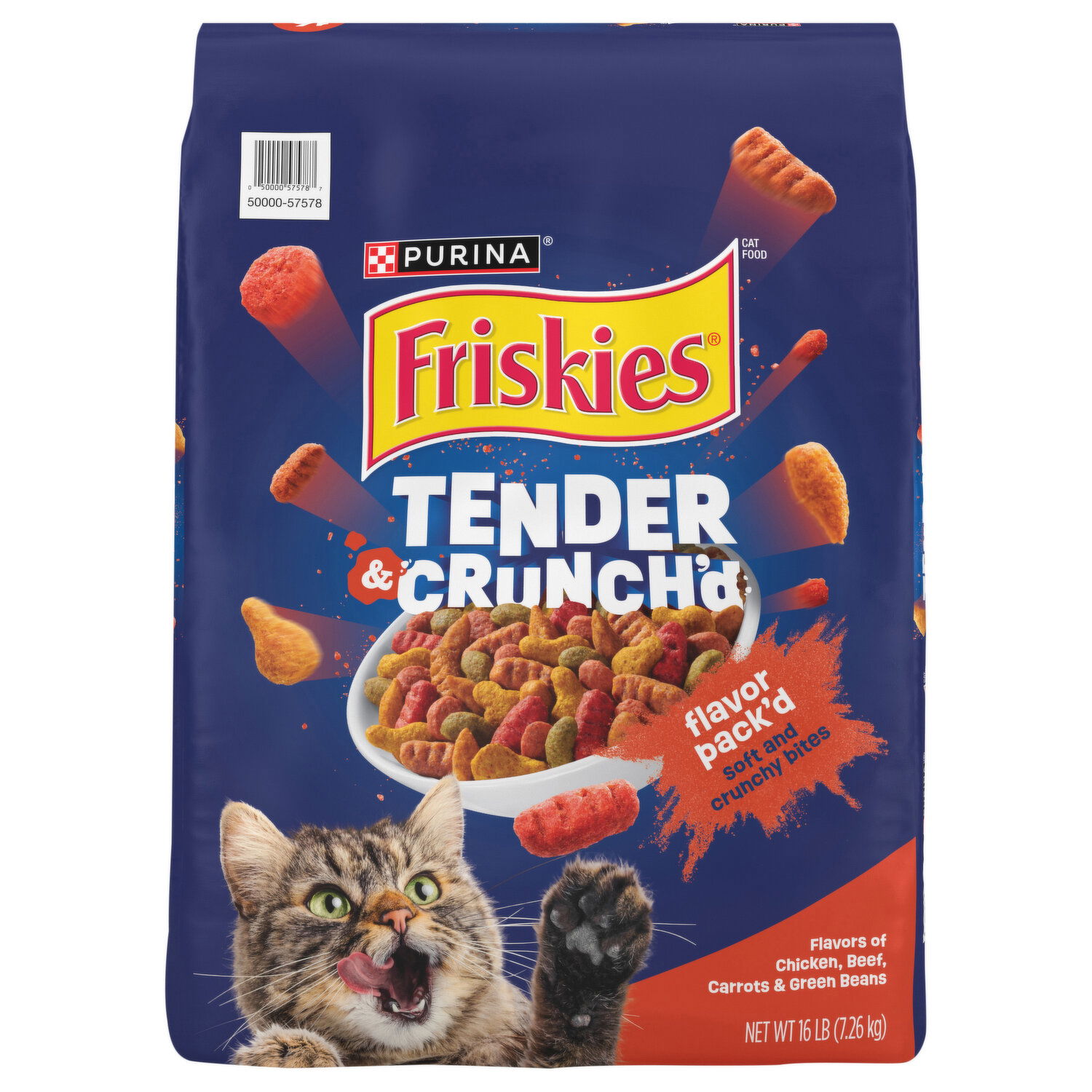 Friskies Cat Food, Tender &amp; Crunch&rsquo;d, Assorted - Super 1 Foods