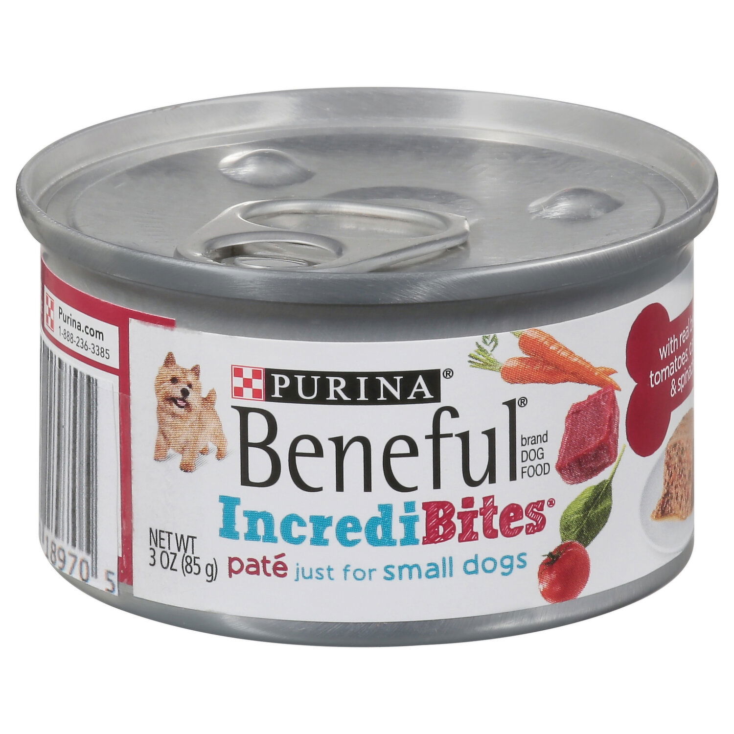 Beneful Dog Food with Real Beef Tomatoes Carrots Spinach Small Dogs