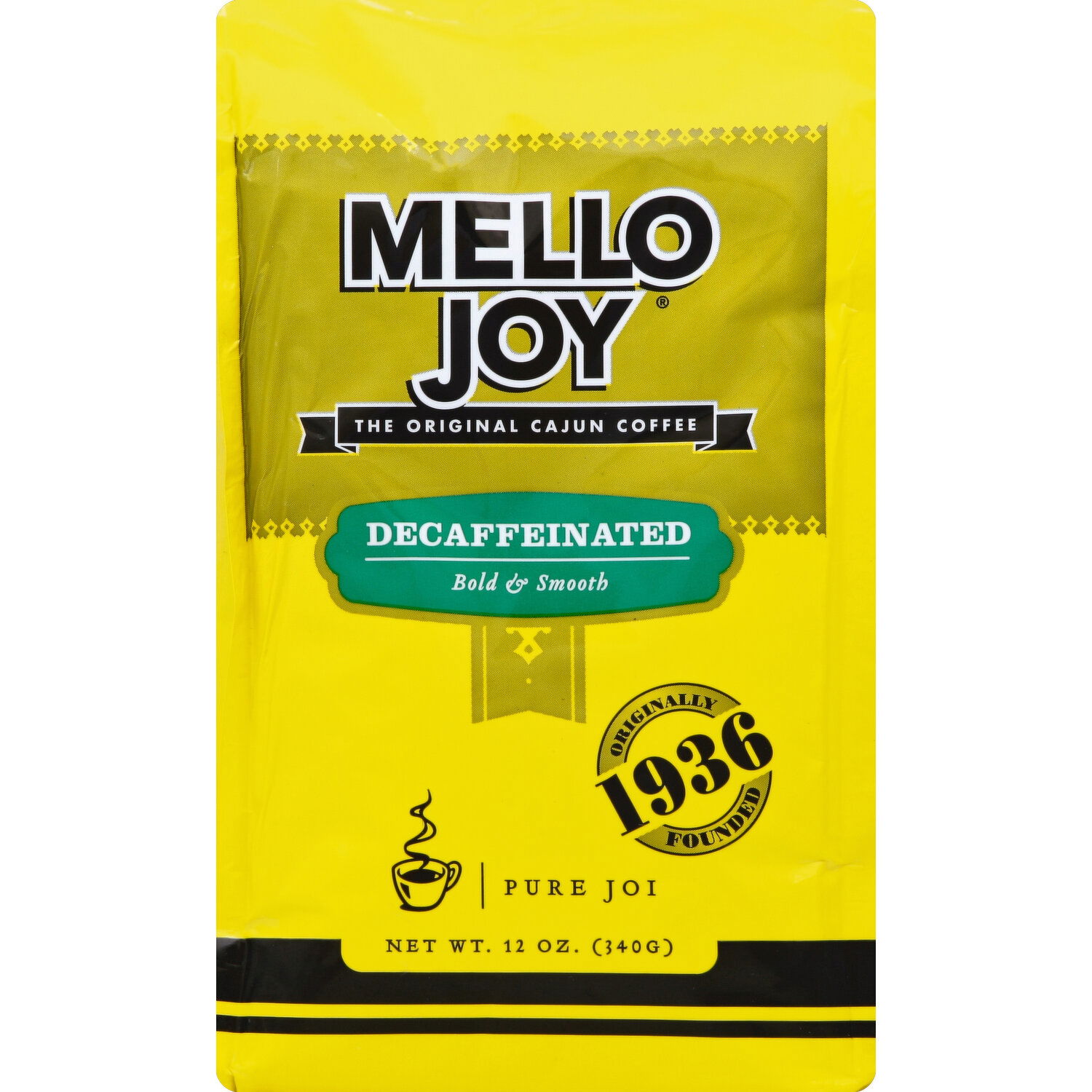 Mello Joy Coffee, Decaffeinated - 12 Ounce - Super 1 Foods