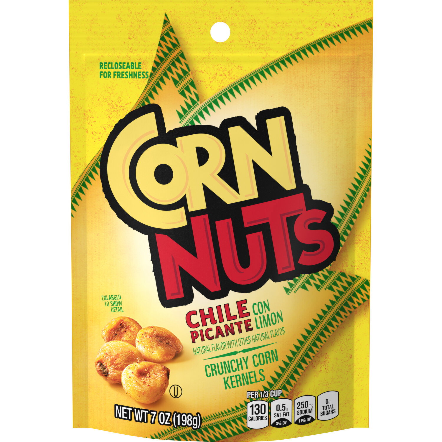 Corn Nuts Corn Kernels, Crunchy, Chile Con Picante Limon - 7 Ounce Image 1 of 3
