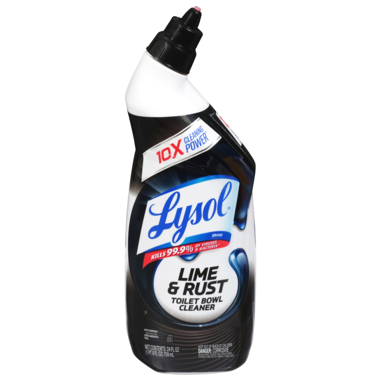 Lysol Toilet Bowl Cleaner, Lime & Rust - 24 Fluid Ounce Image 1 of 2